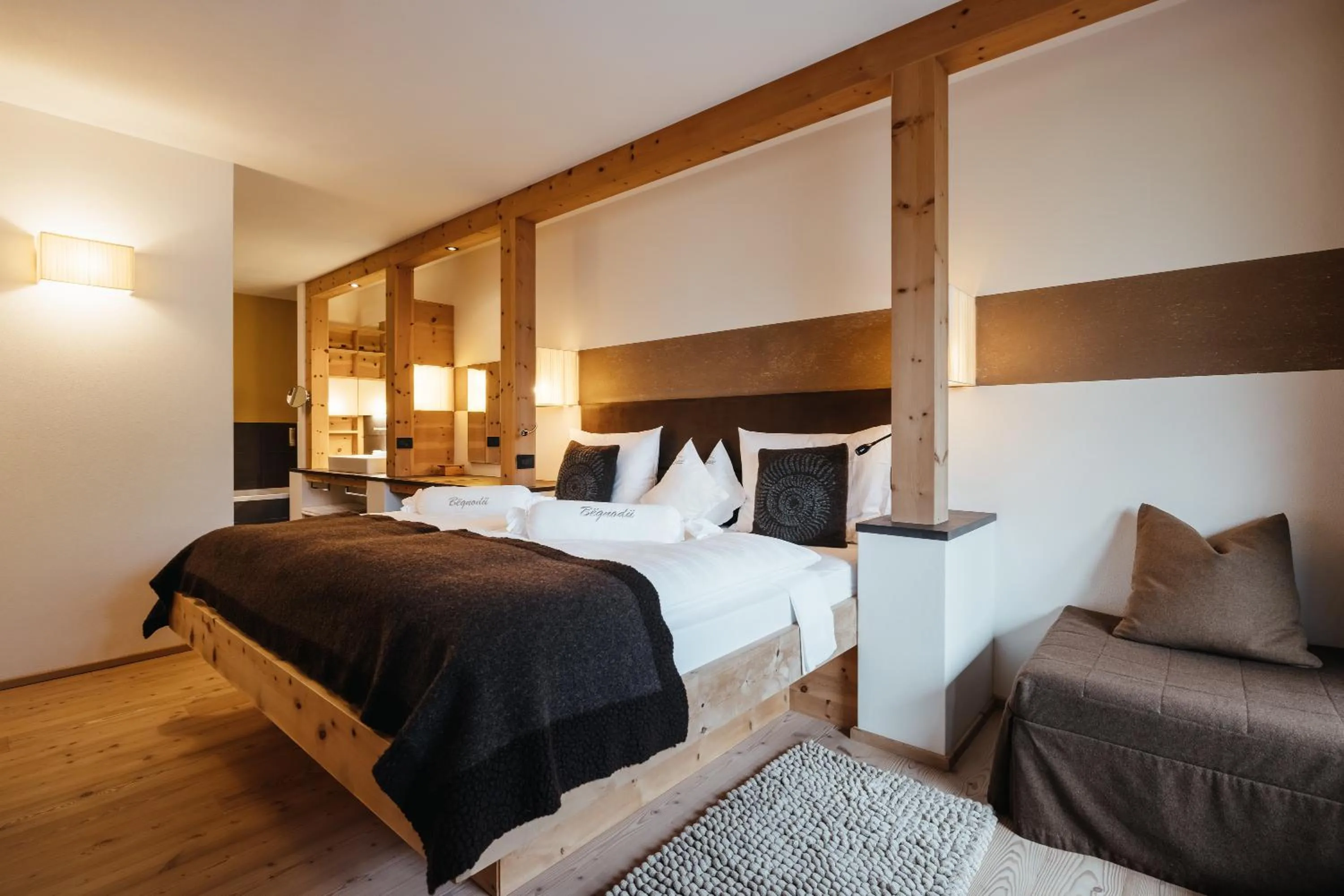 Bed in Lagació Hotel Mountain Residence