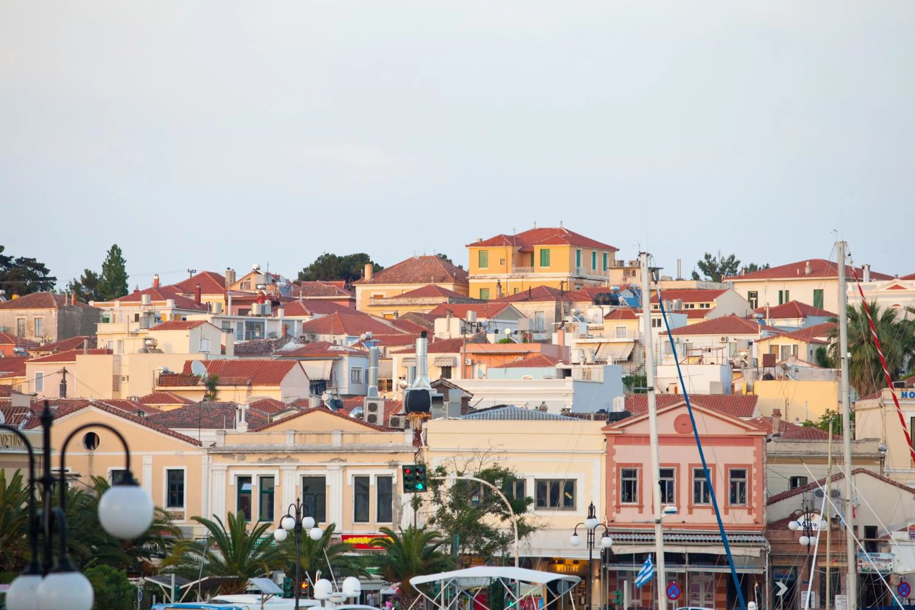 City view in Lesvion Hotel