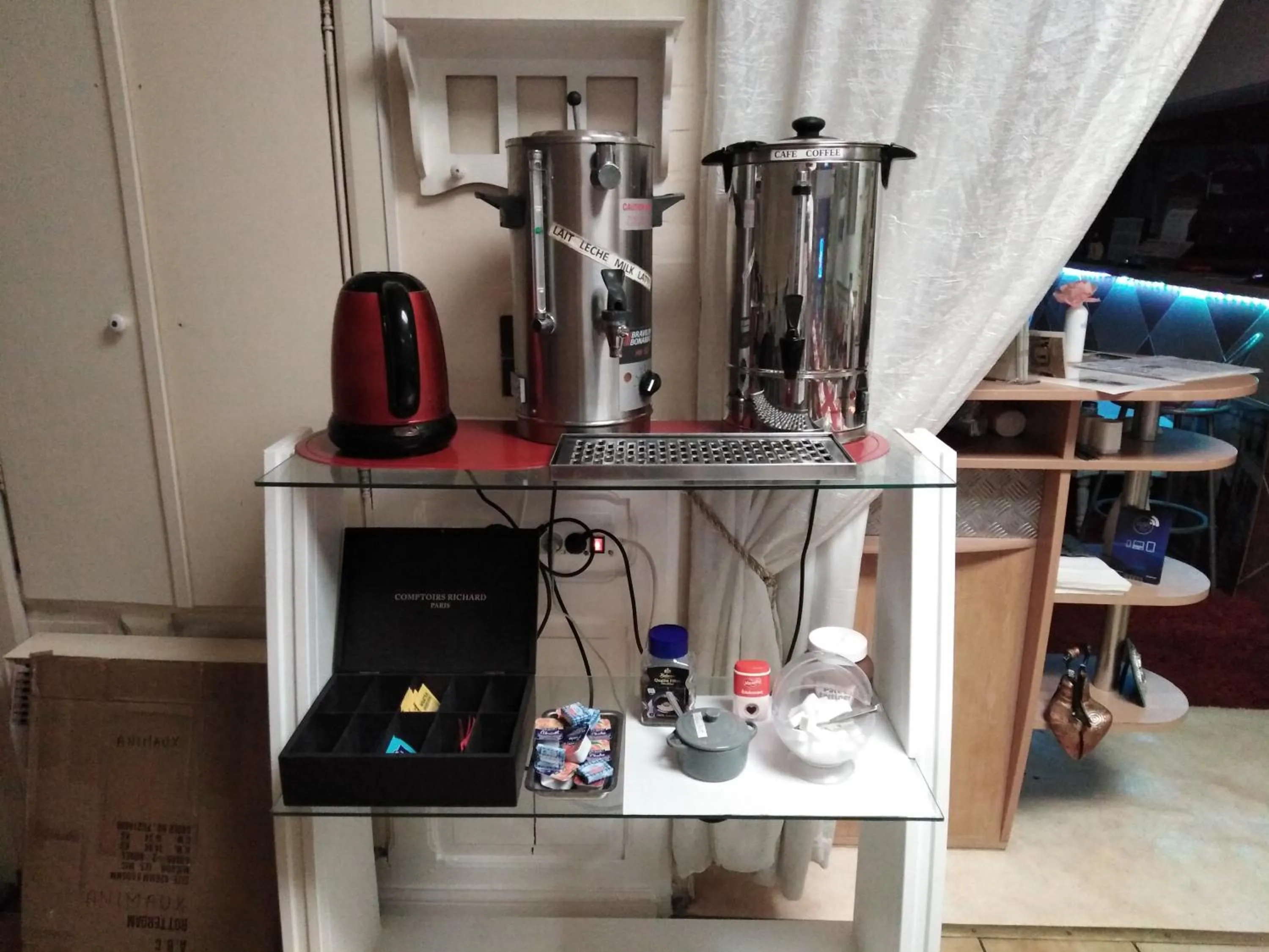 Coffee/tea facilities in Chalet Saint Louis