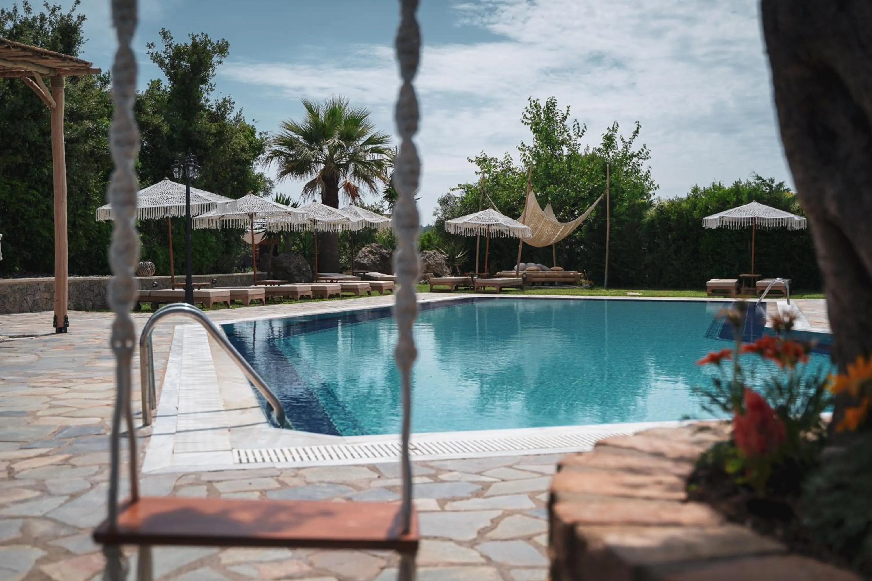 Pool view in Panorama Hideaway