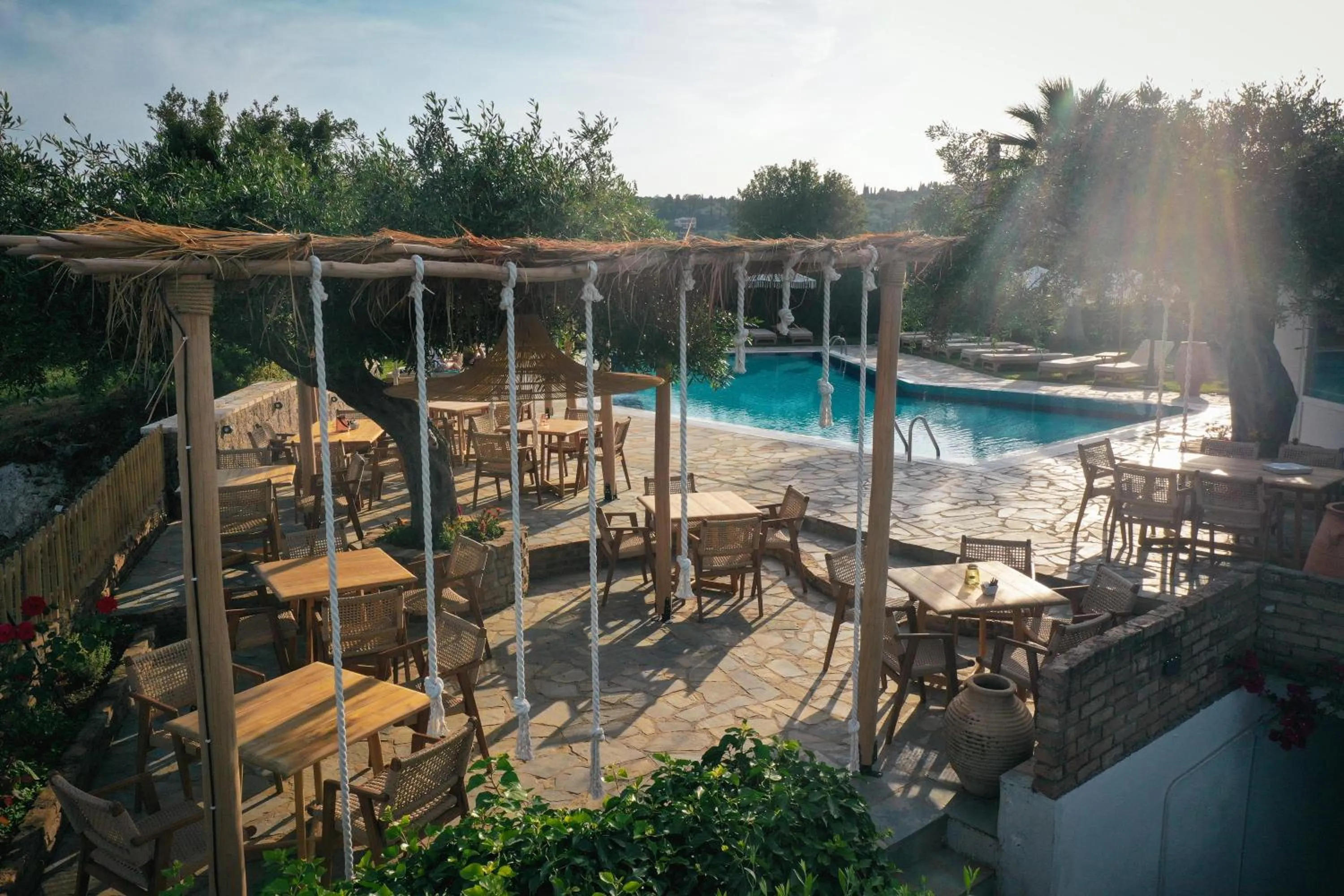 Swimming pool in Panorama Hideaway