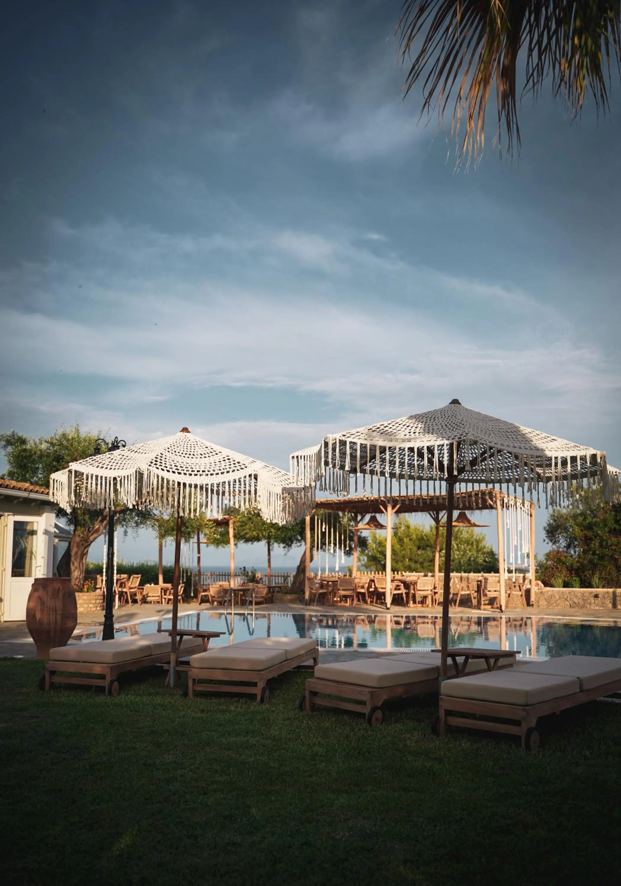 Pool view in Panorama Hideaway