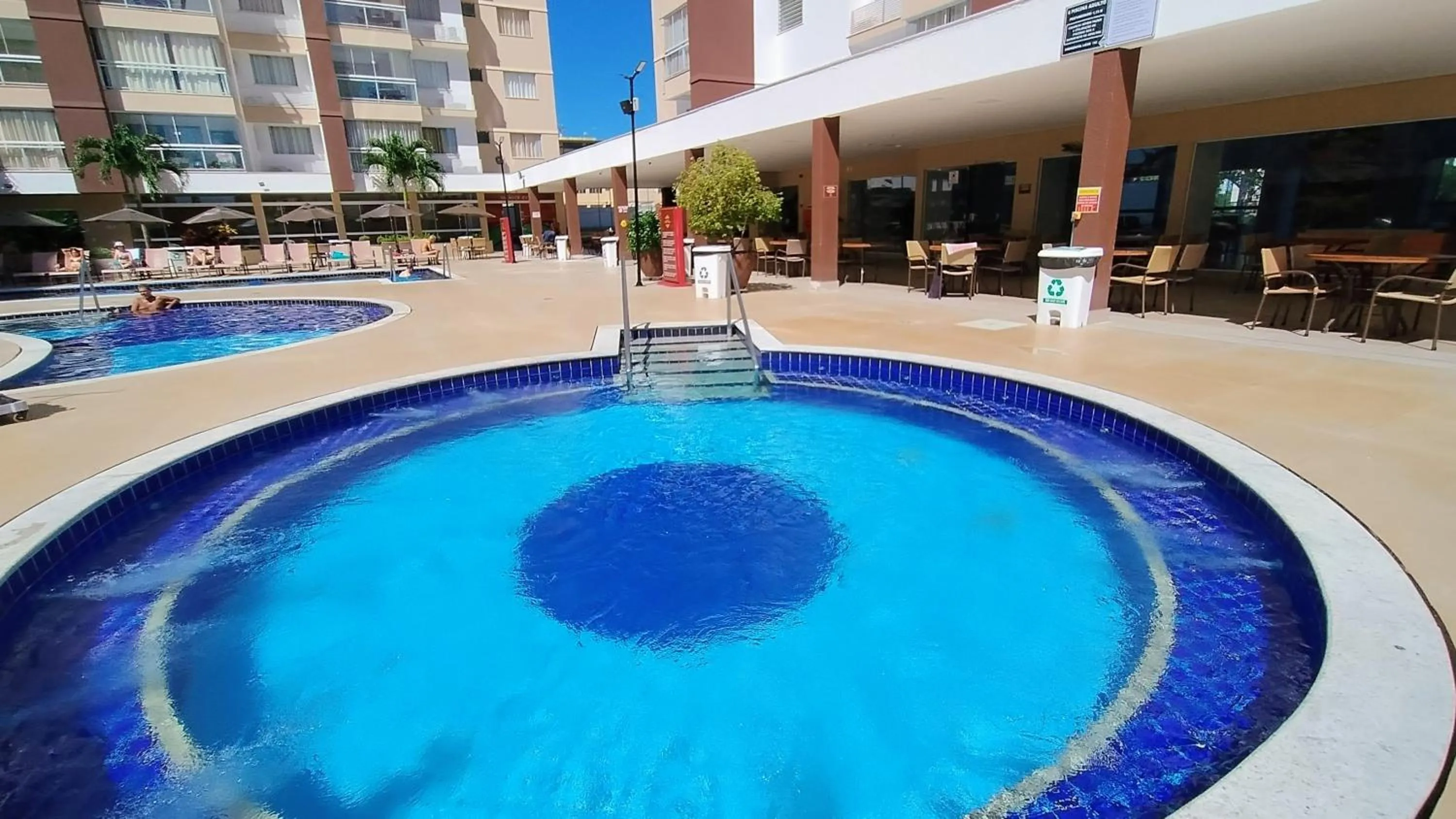 Swimming pool in Casa da Madeira Caldas Novas - ACHEI FERIAS - Com Roupa de Cama