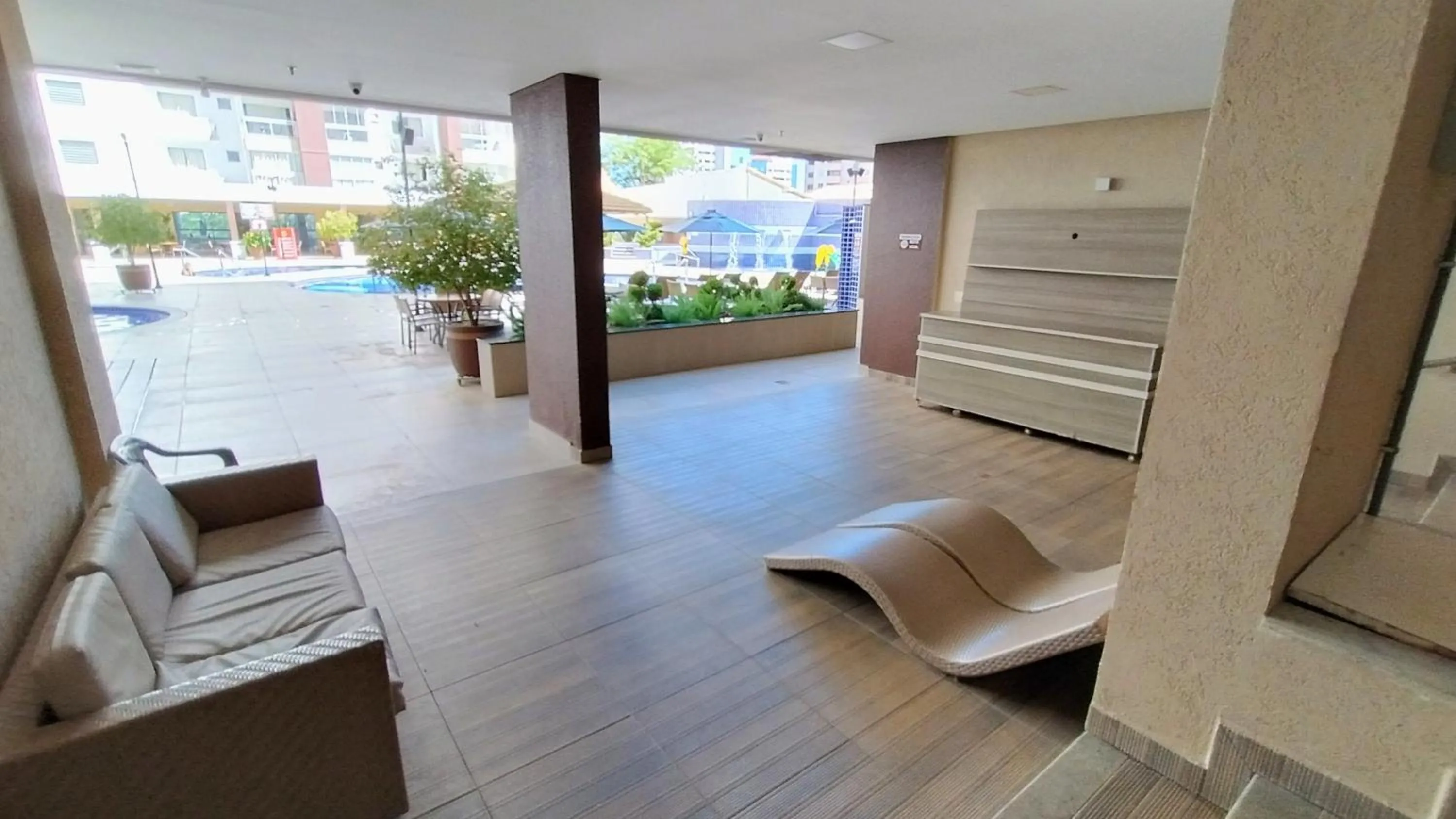 Property building in Casa da Madeira Caldas Novas - ACHEI FERIAS - Com Roupa de Cama