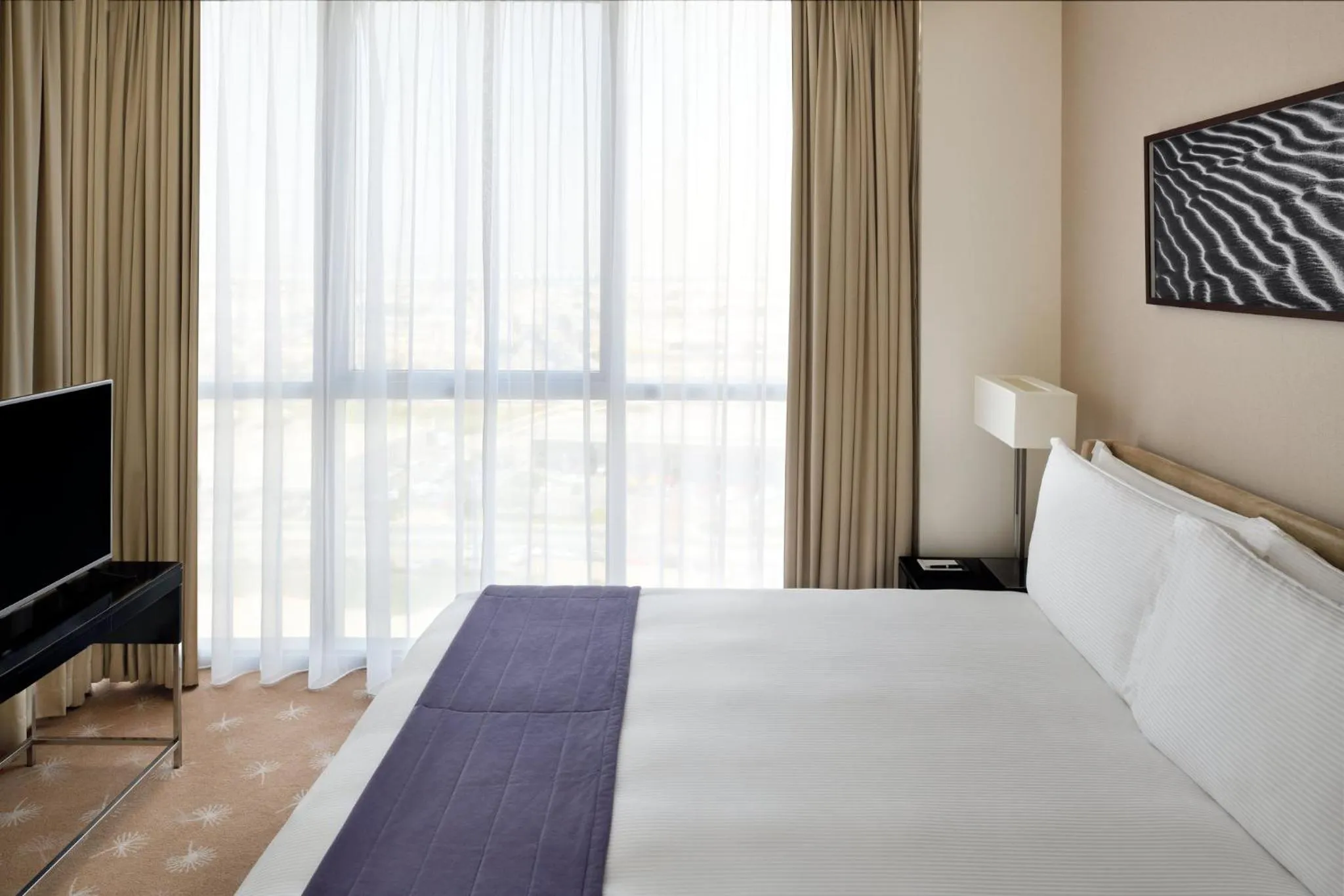 Bedroom, Bed in InterContinental Residence Suites Dubai Festival City by IHG