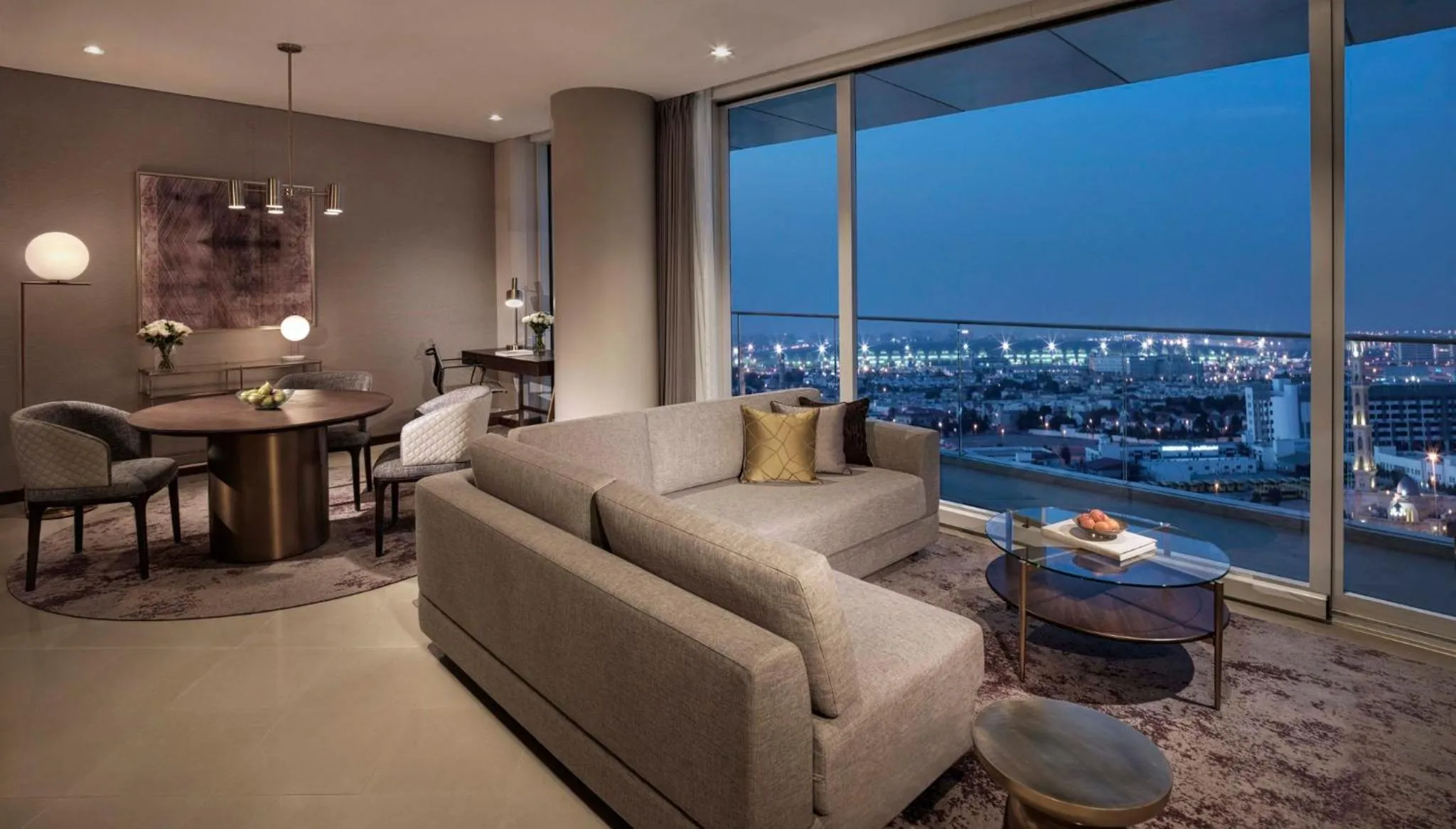 Photo of the whole room in InterContinental Residence Suites Dubai Festival City by IHG