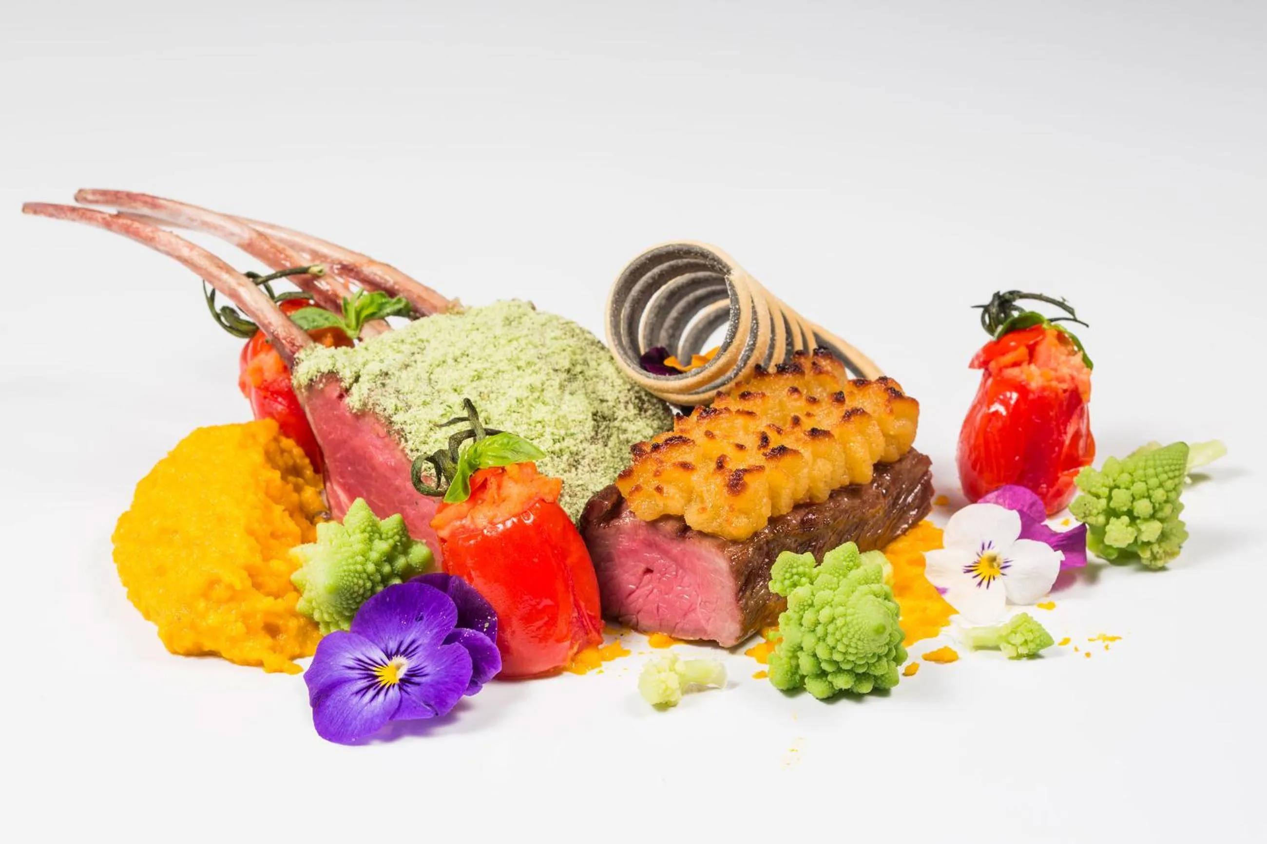 Food close-up in Hotel Rezia