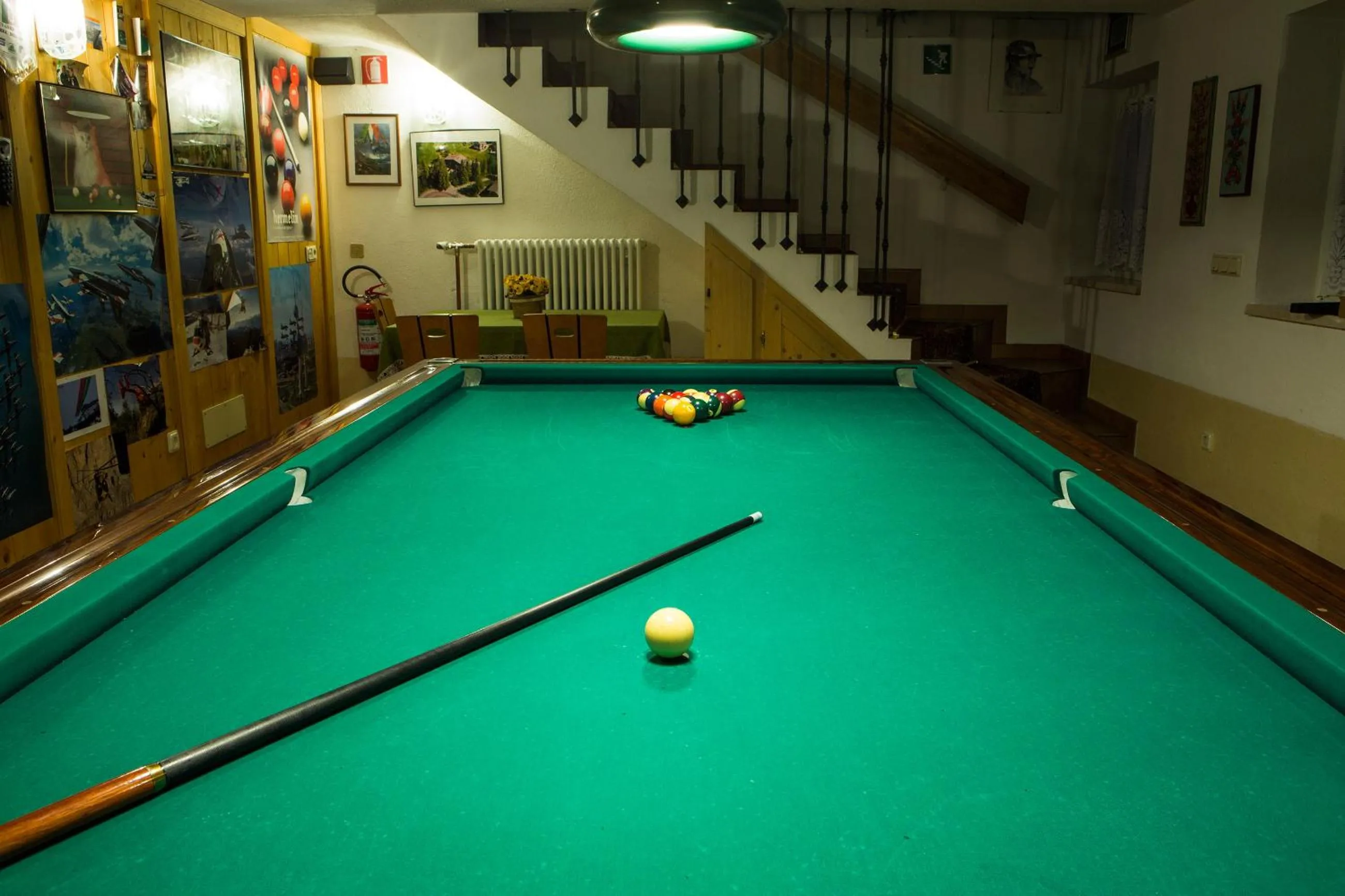 Billiard in Hotel Rezia