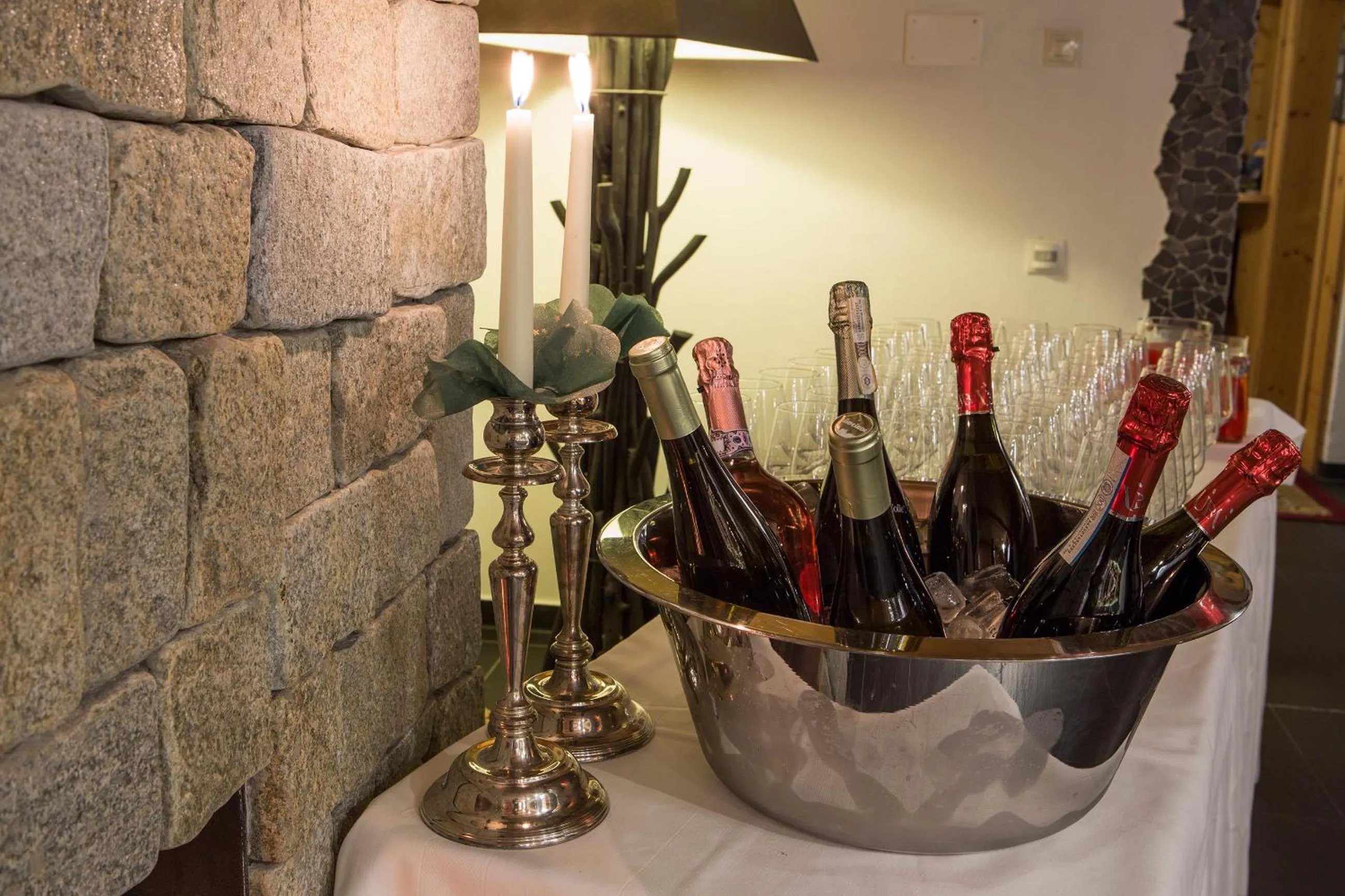 Lounge or bar in Hotel Rezia