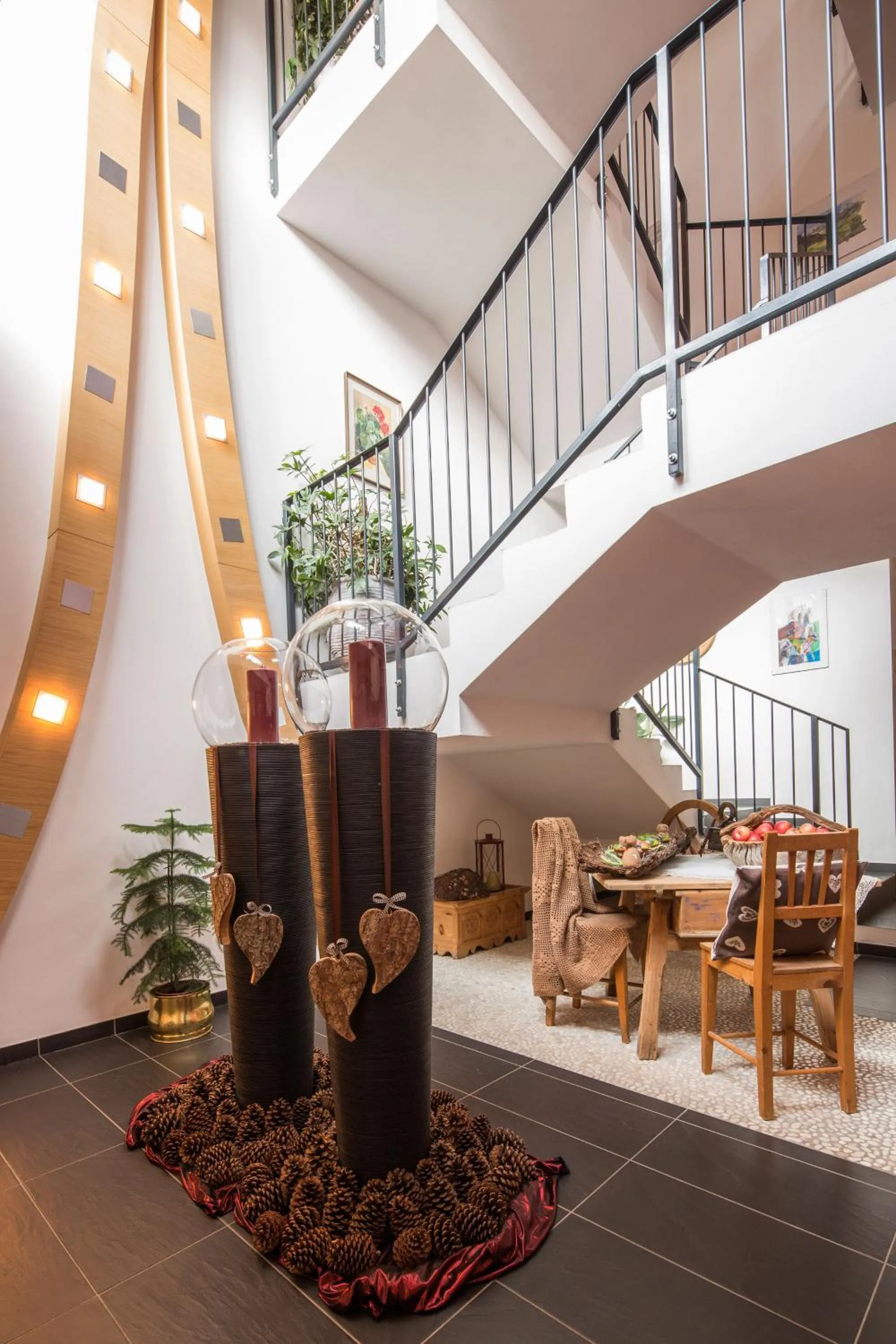 Decorative detail in Hotel Rezia