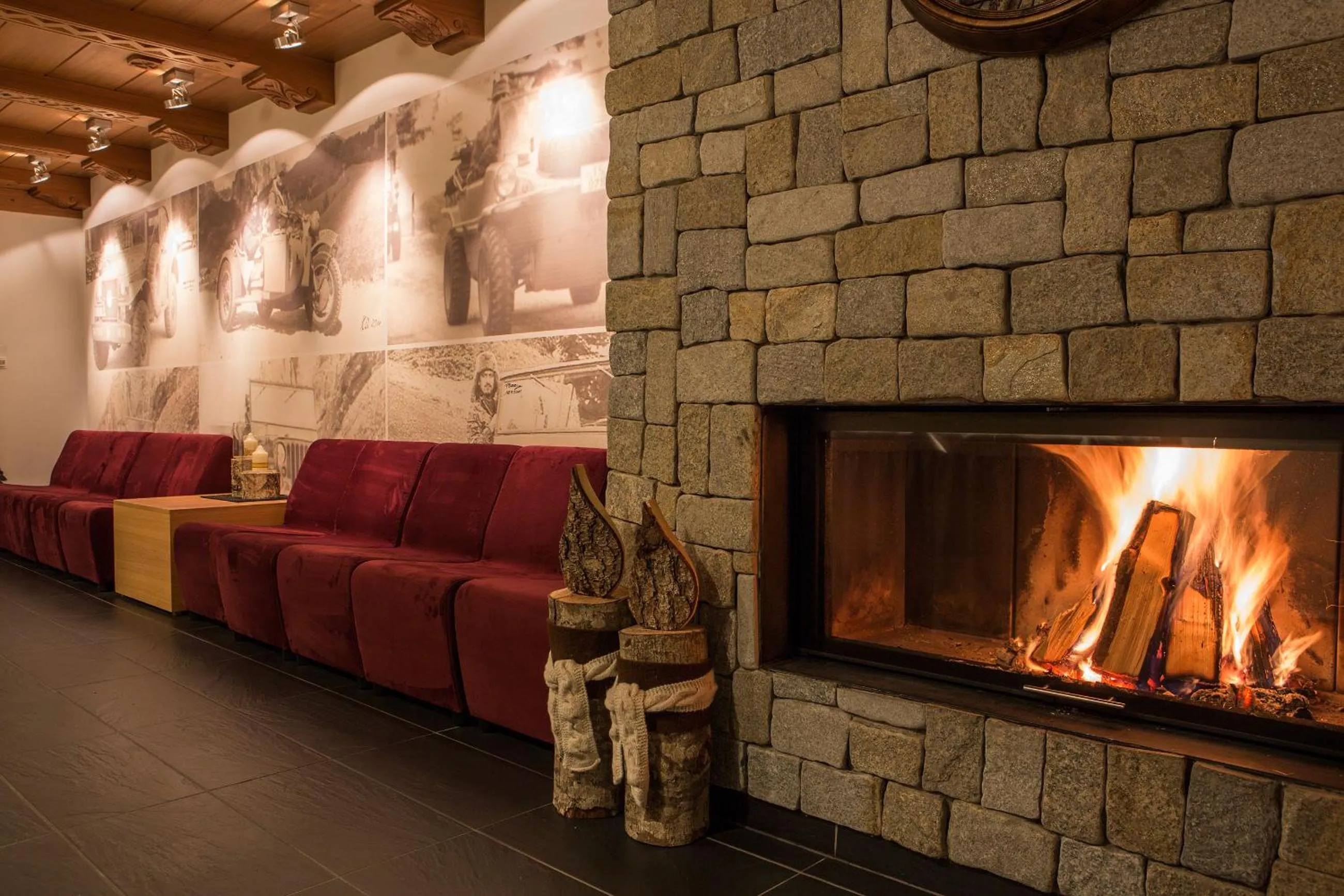 Lounge or bar in Hotel Rezia