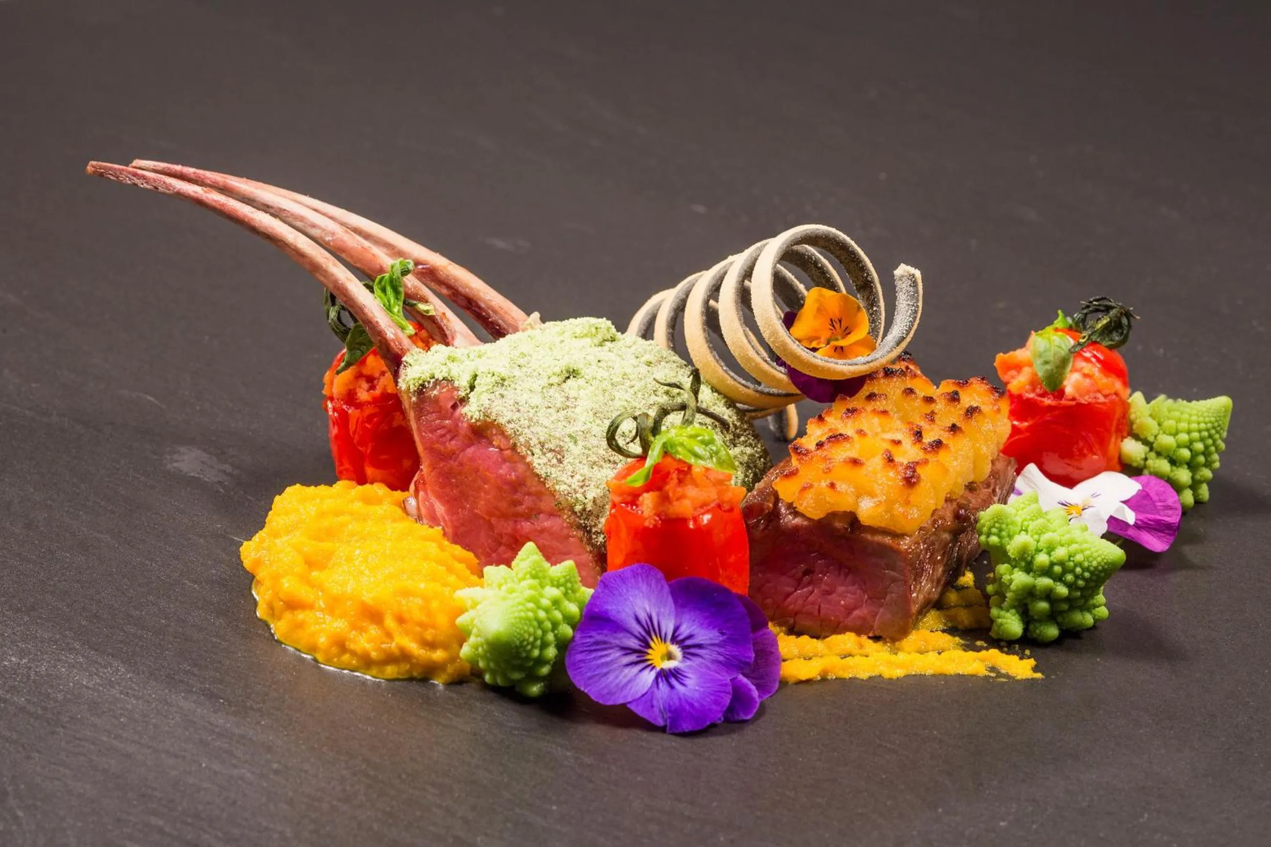 Food close-up in Hotel Rezia