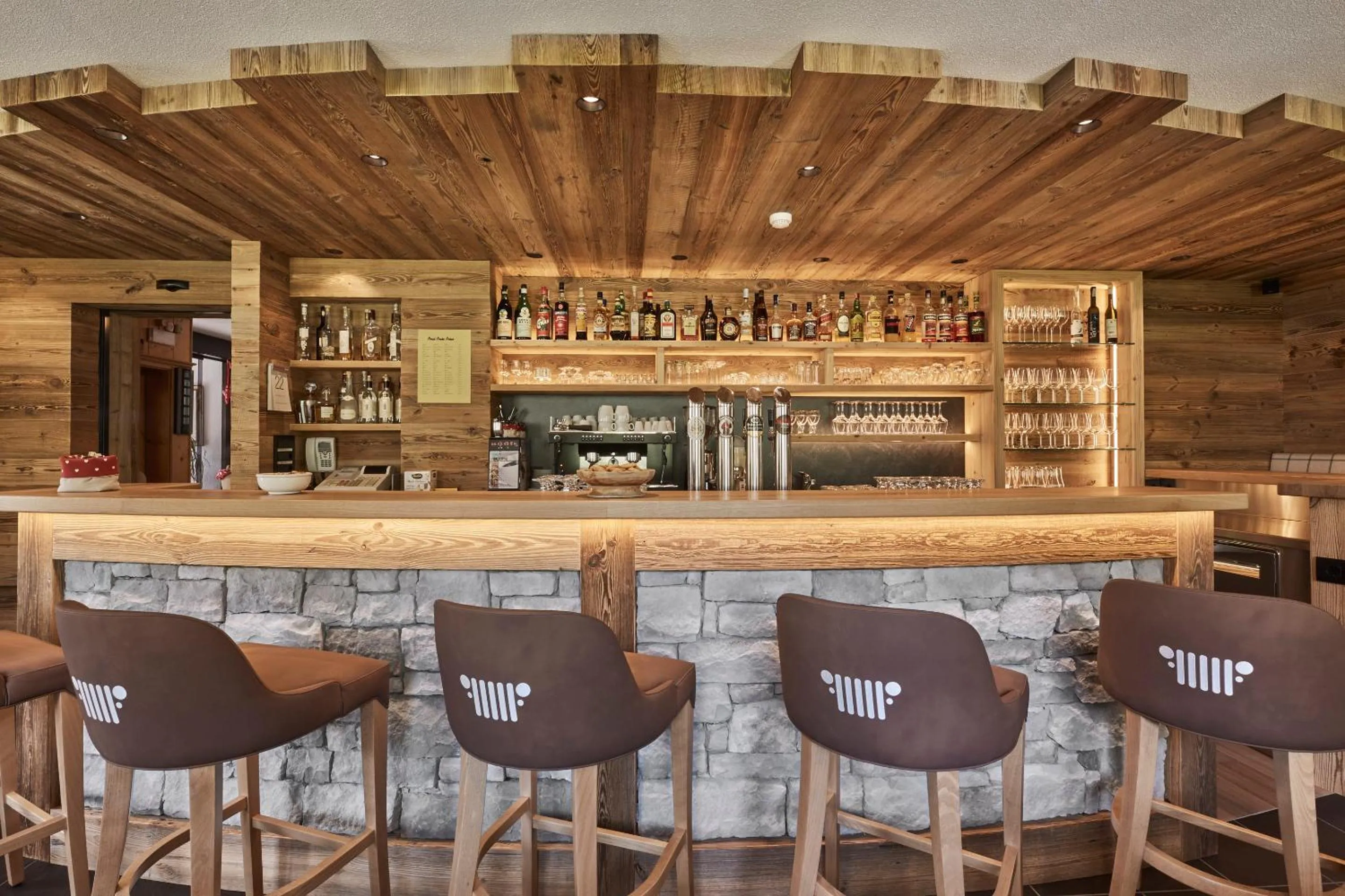 Lounge or bar in Hotel Rezia