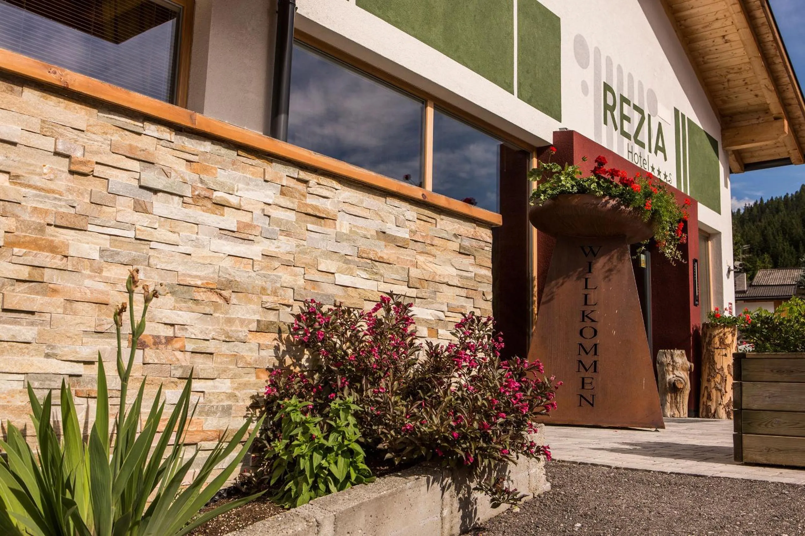 Property building in Hotel Rezia