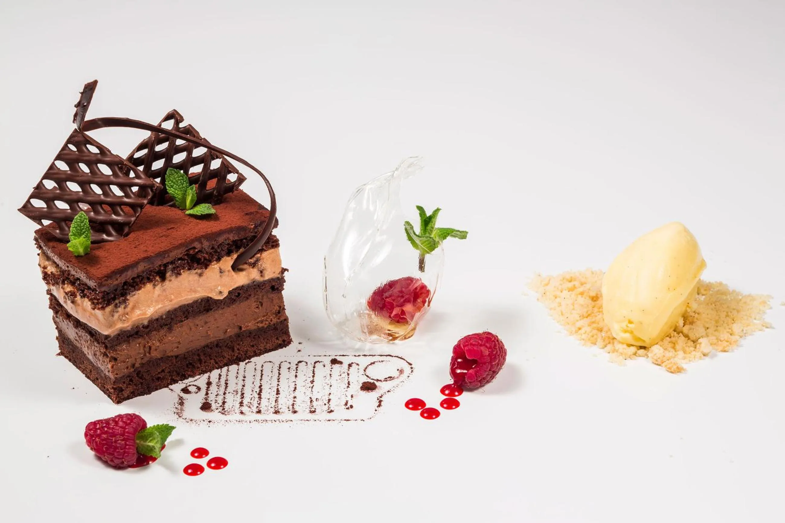 Food close-up in Hotel Rezia