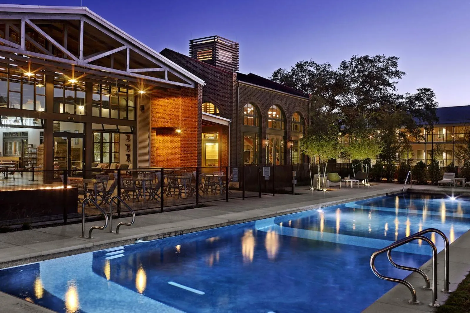 Swimming pool in Cavalry Court, by Valencia Hotel Collection