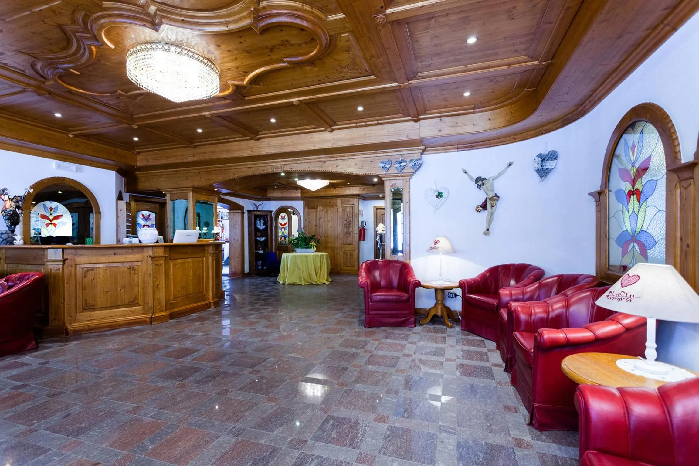 Lobby or reception in Hotel Vienna
