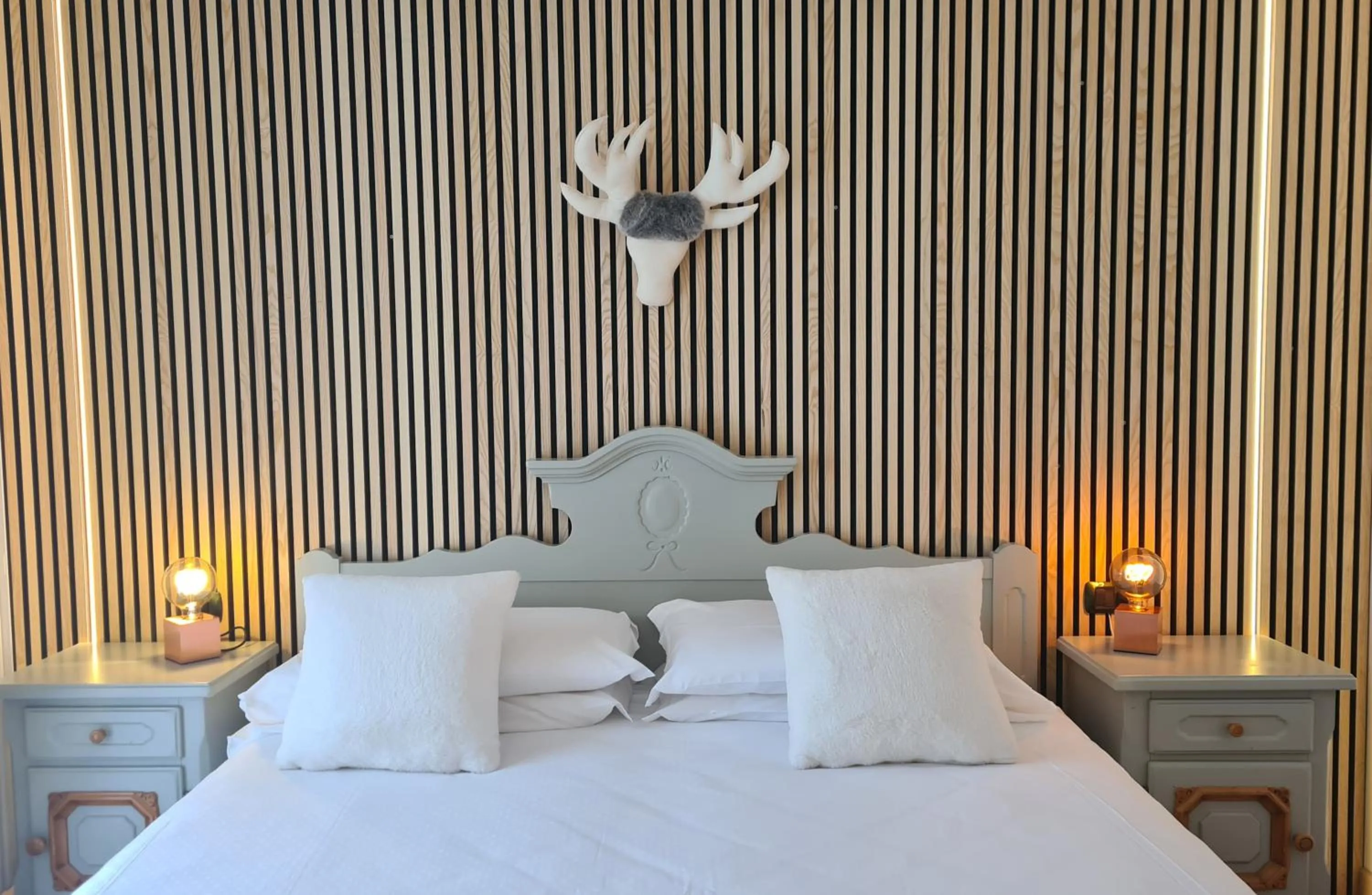 Bed in Hotel Vienna
