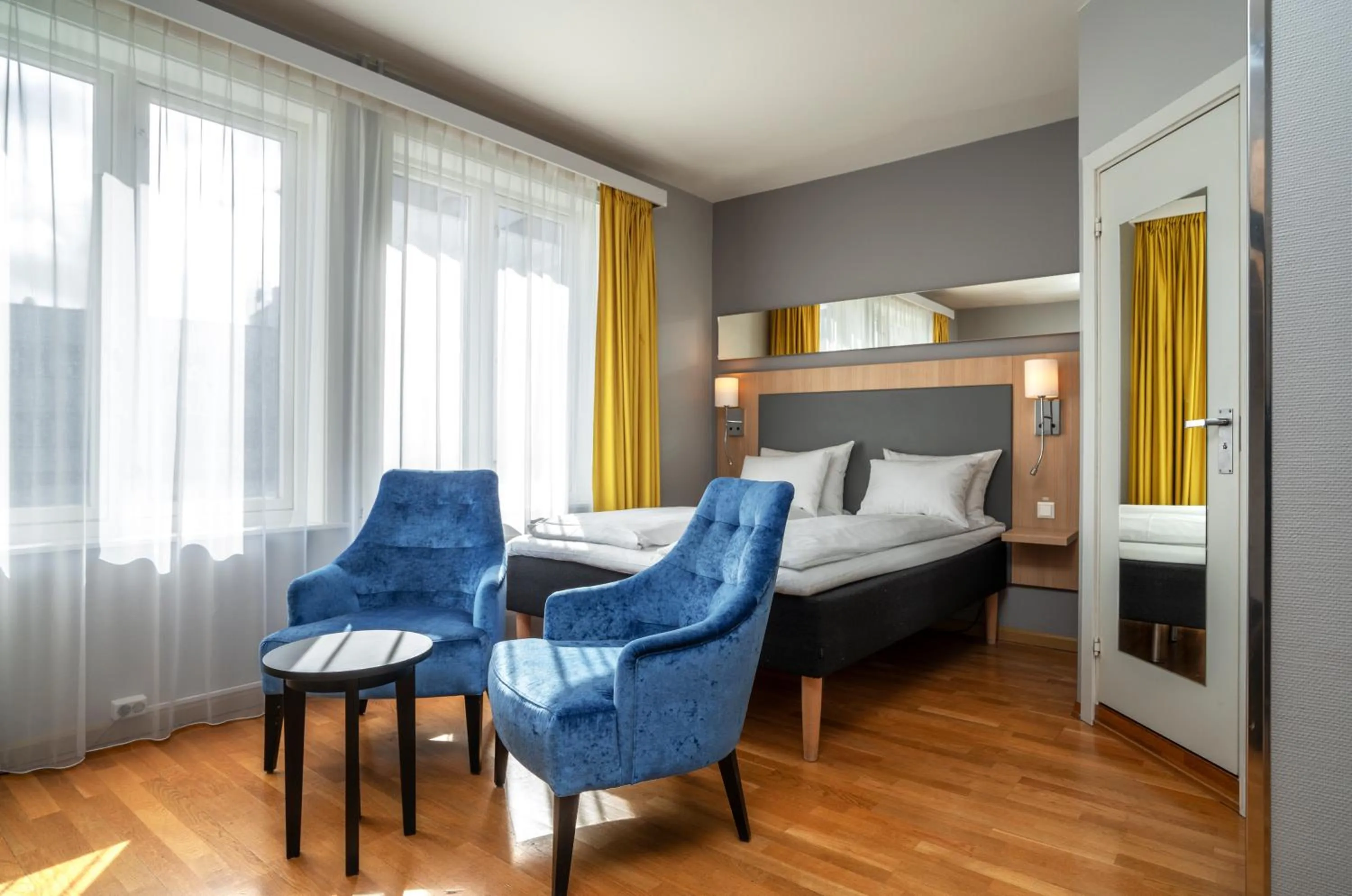 Bed in Thon Hotel Lillestrøm