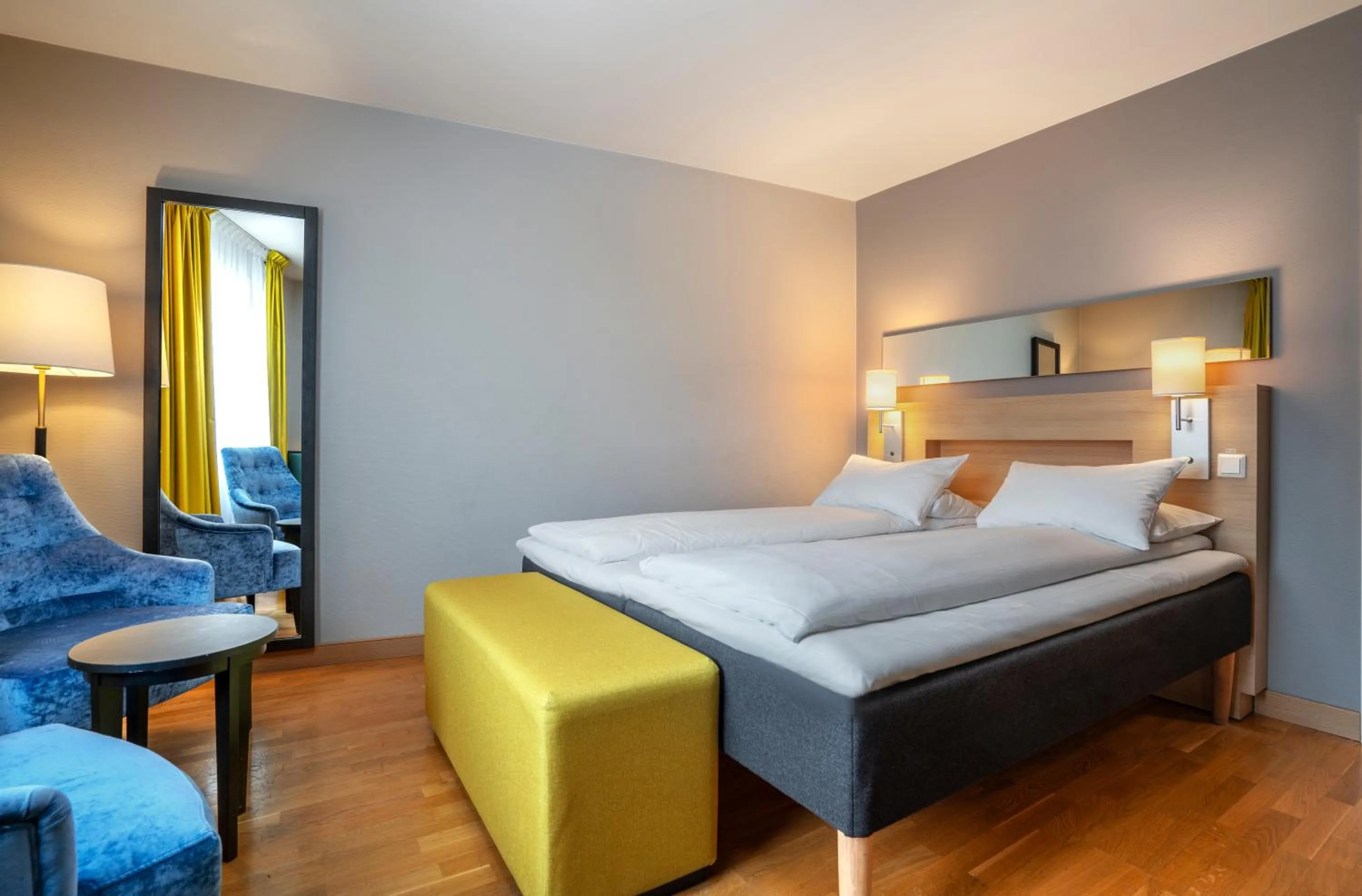 Bed in Thon Hotel Lillestrøm