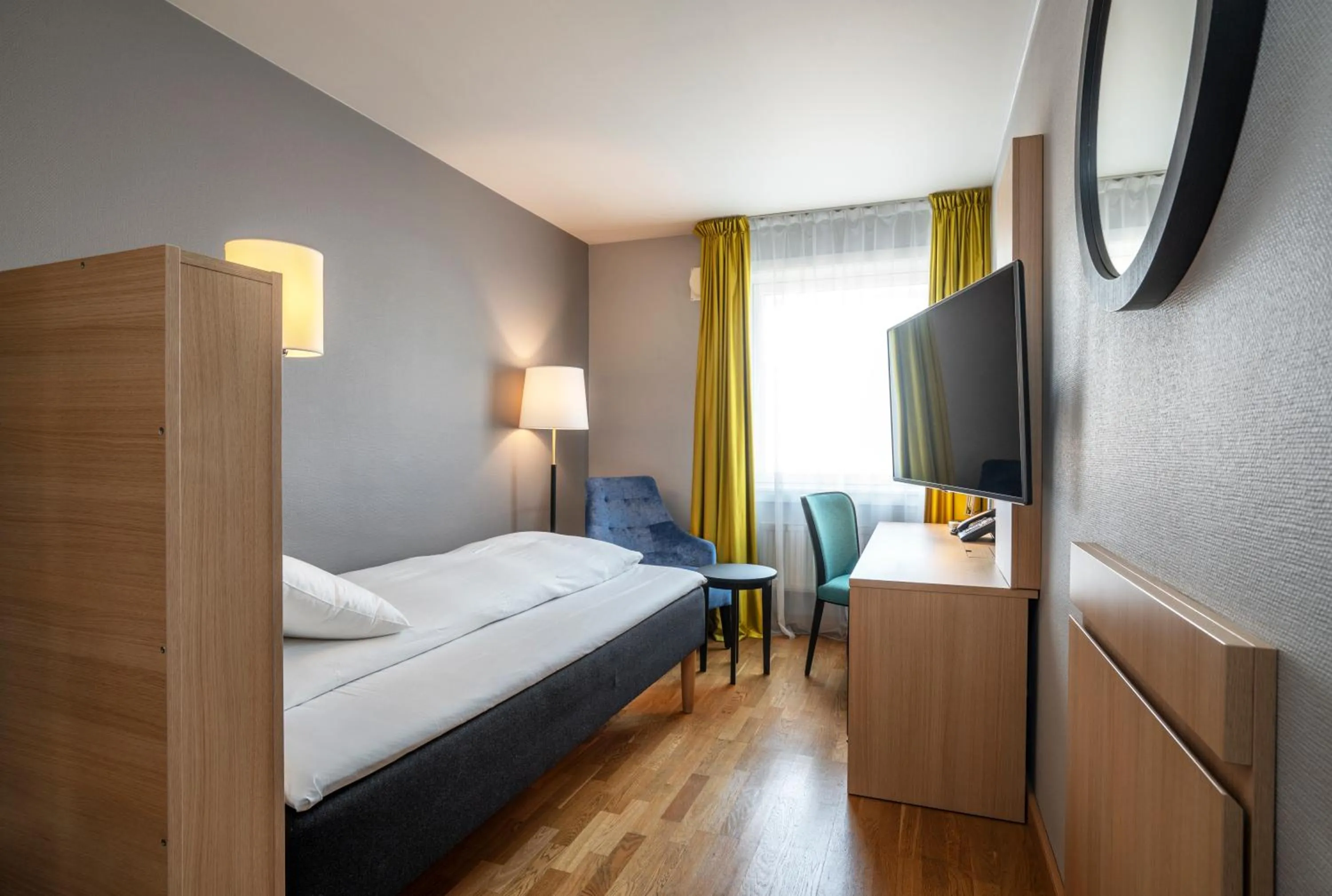 Bed in Thon Hotel Lillestrøm