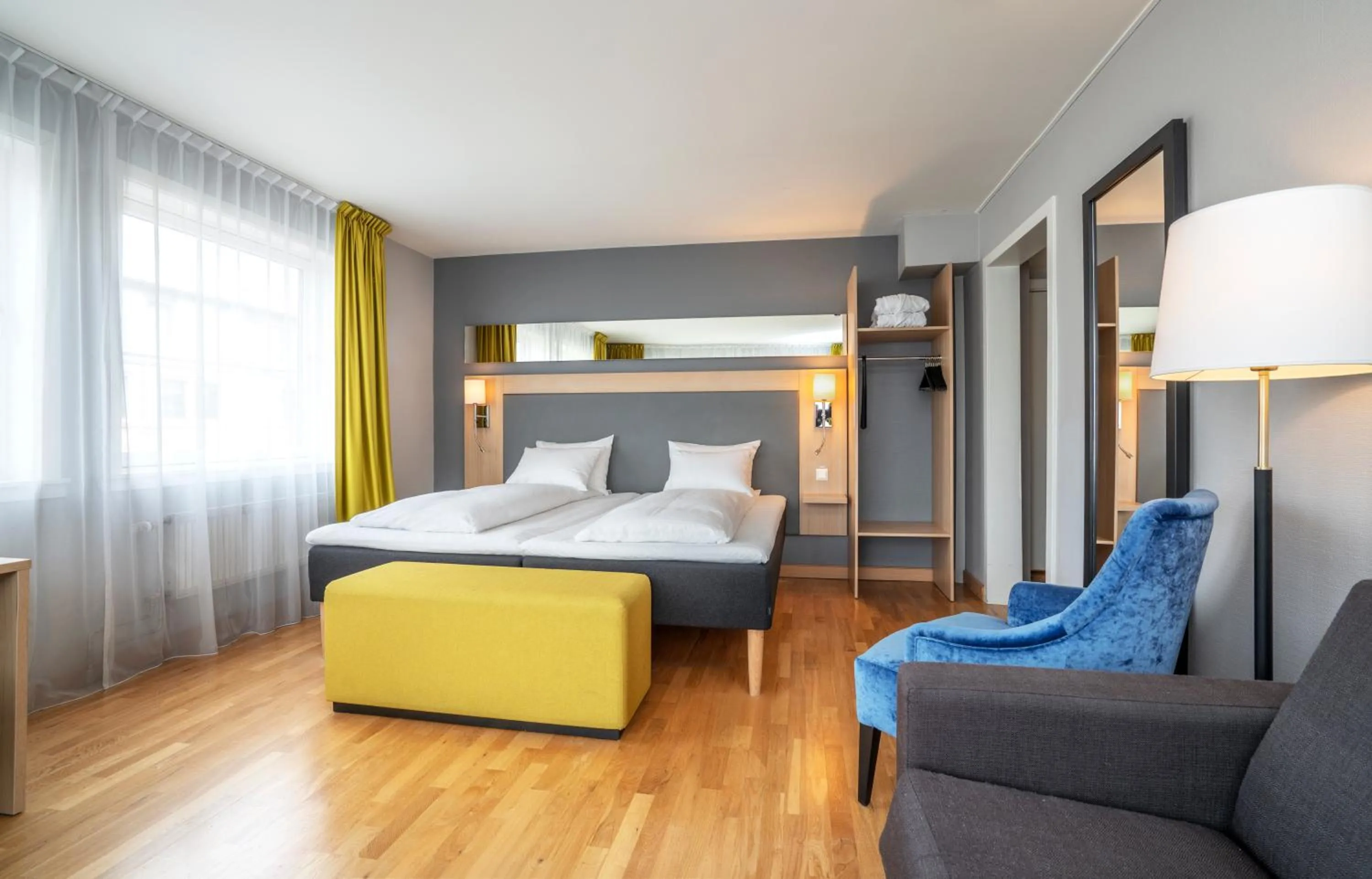 Bed in Thon Hotel Lillestrøm