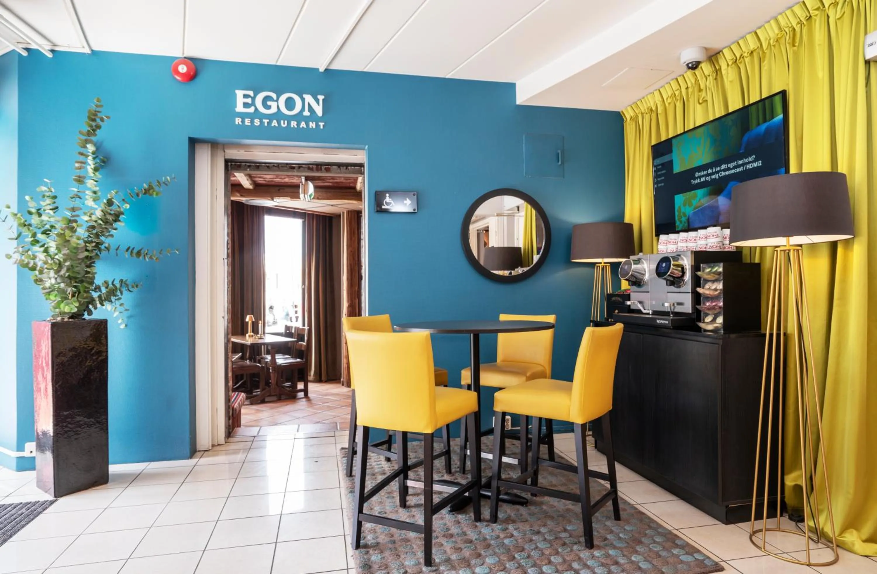 Lobby or reception in Thon Hotel Lillestrøm