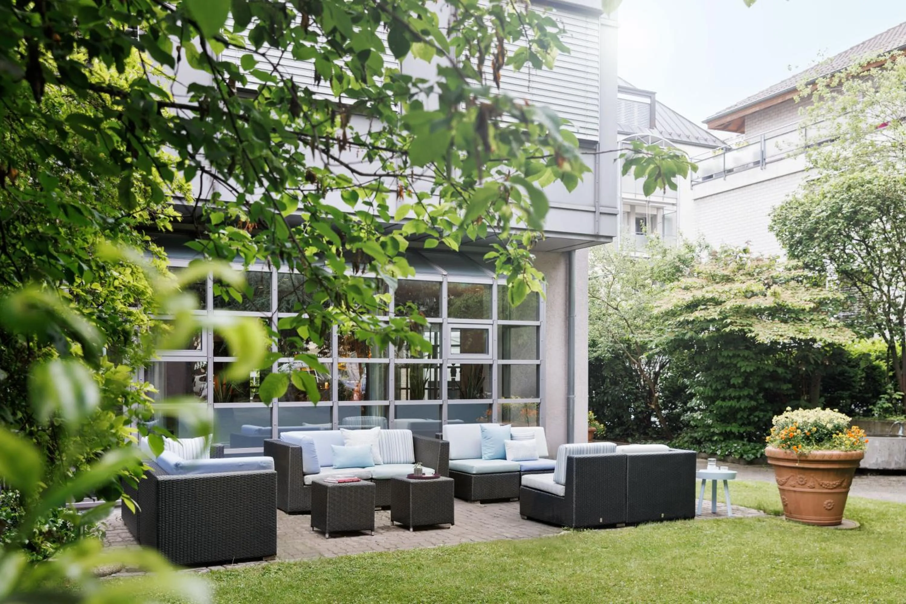 Facade/entrance in Hotel La Pergola