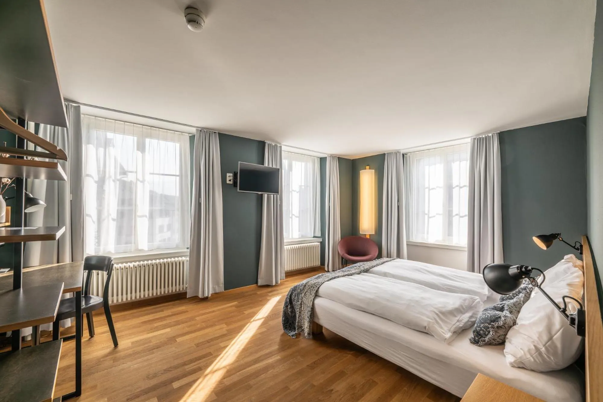 Bedroom, Bed in Hotel Jakob