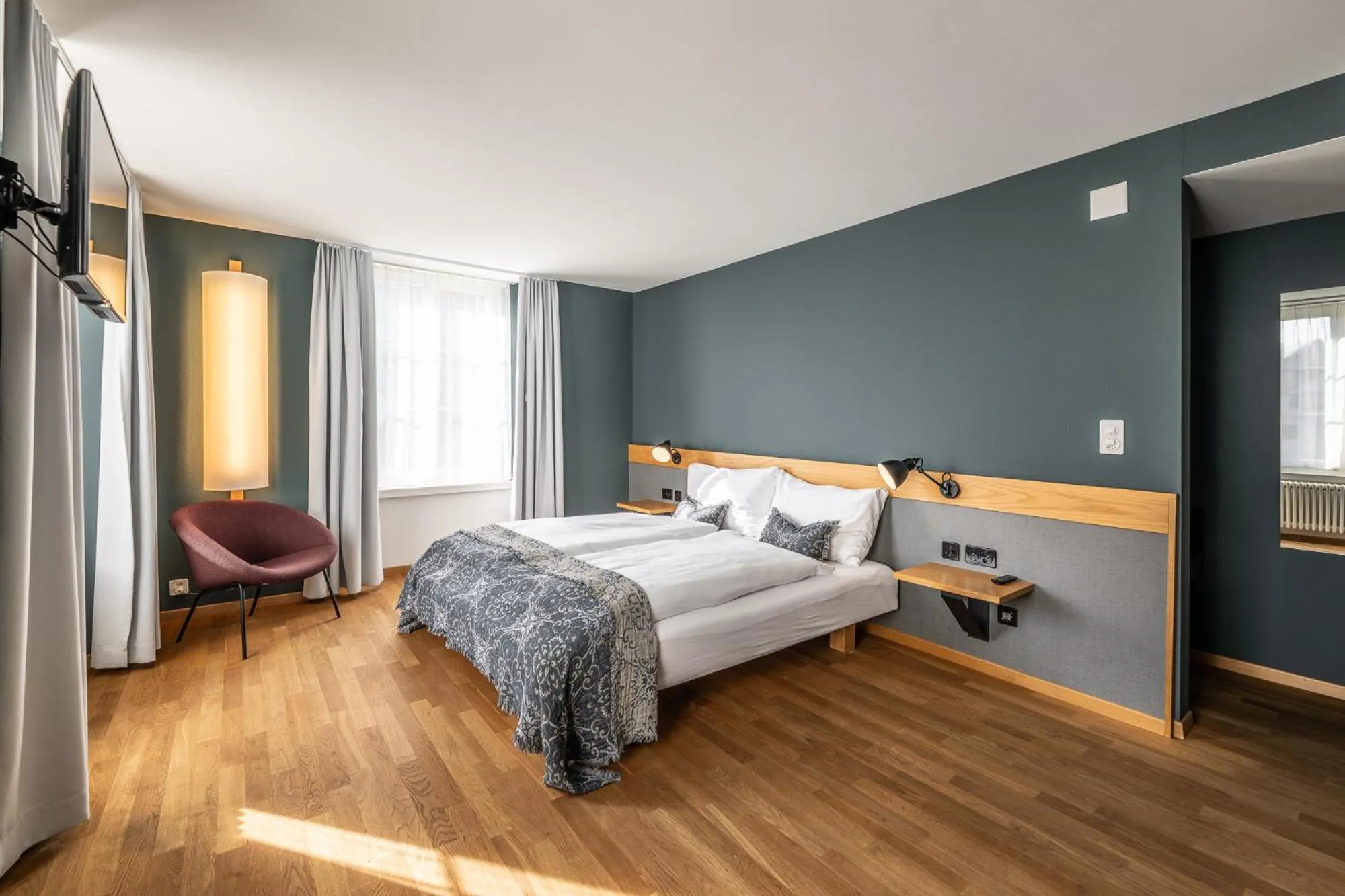 Bedroom, Bed in Hotel Jakob