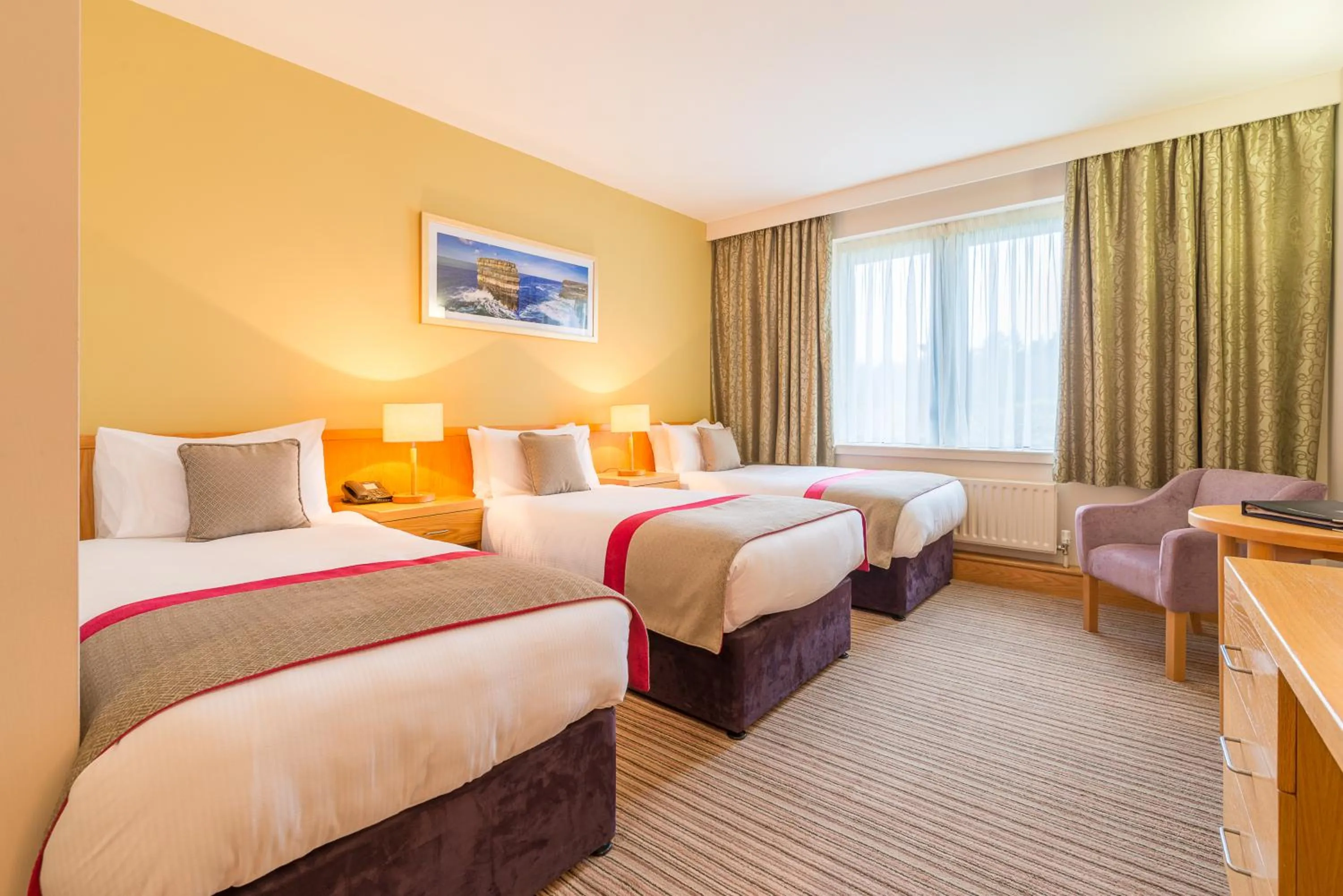 Bedroom, Bed in Knock House Hotel