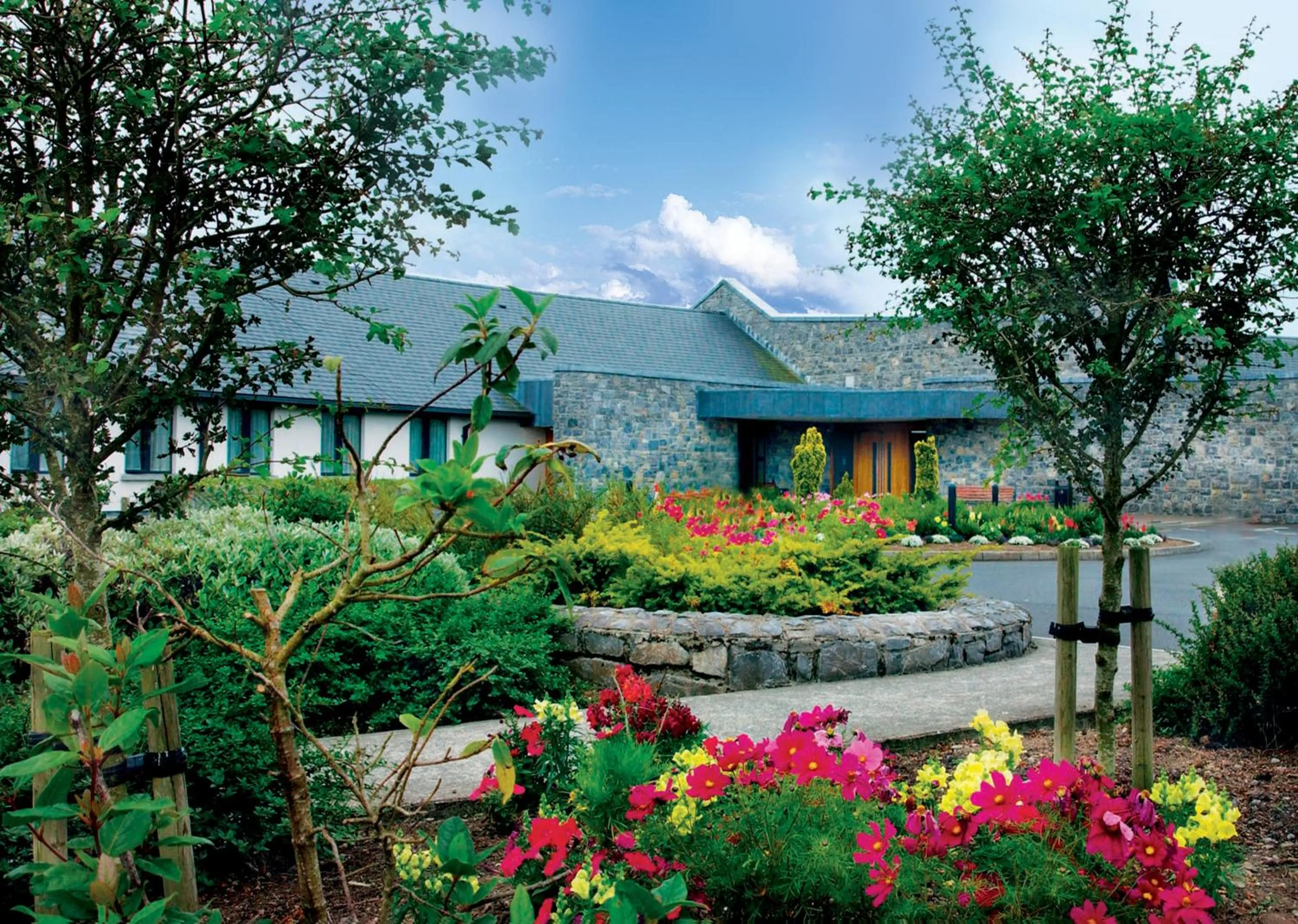 Facade/entrance in Knock House Hotel