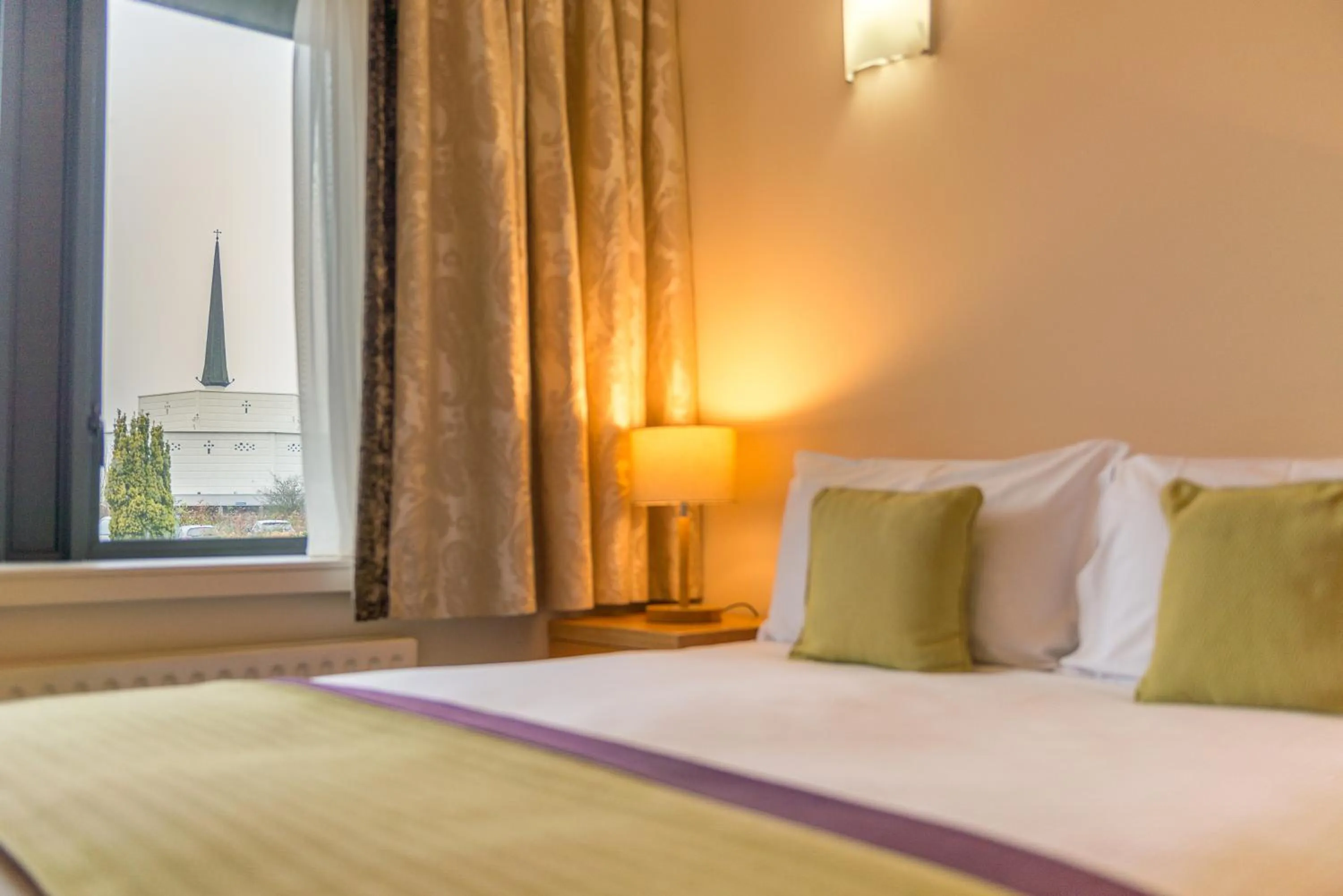 Bedroom, Bed in Knock House Hotel