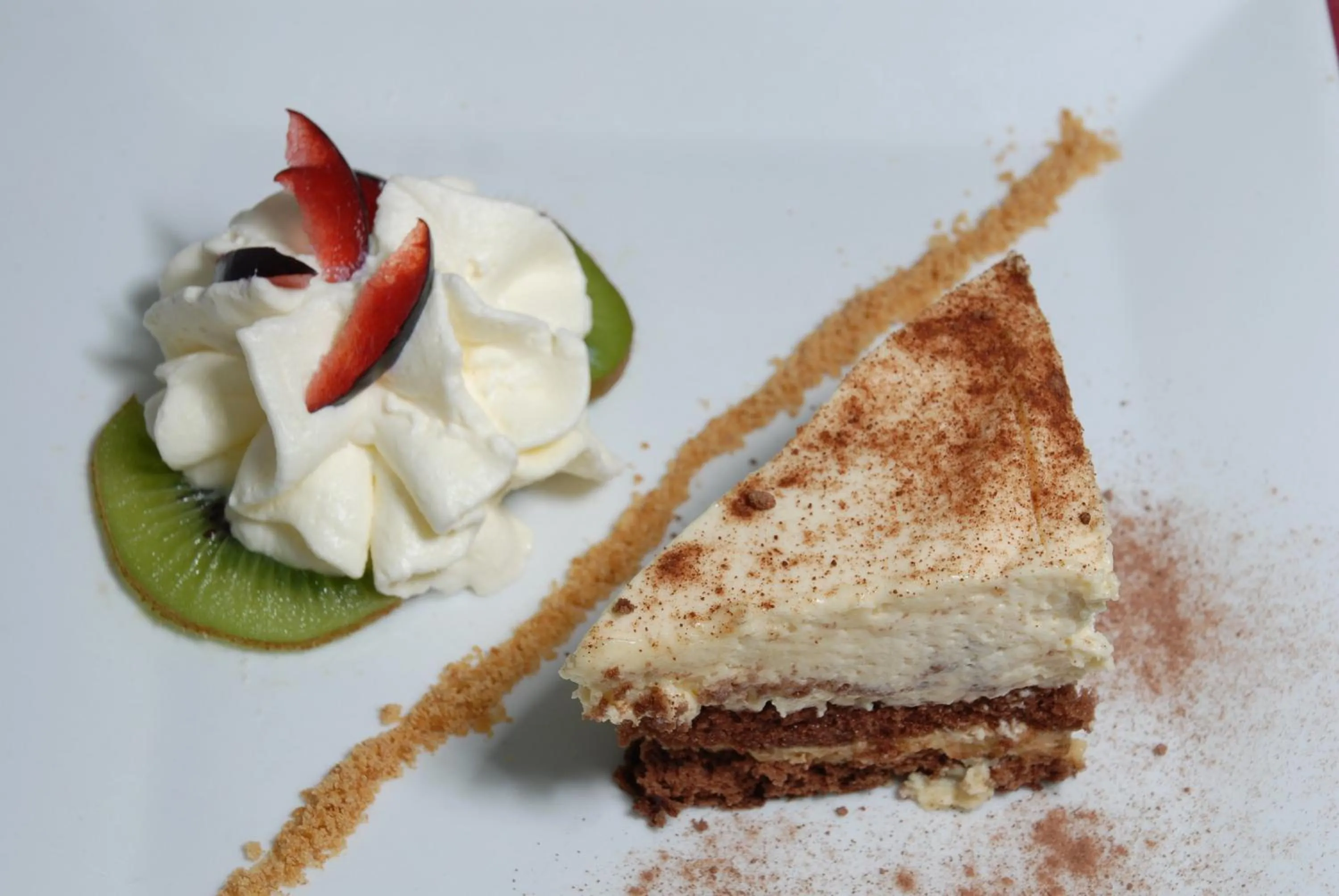 Food close-up in Knock House Hotel