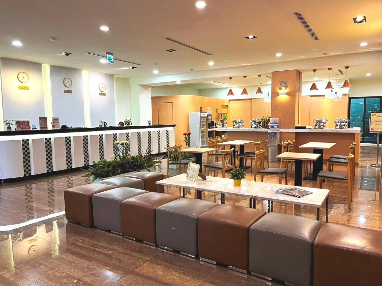 Lobby or reception in San Juan Easy Stay Inn Tainan