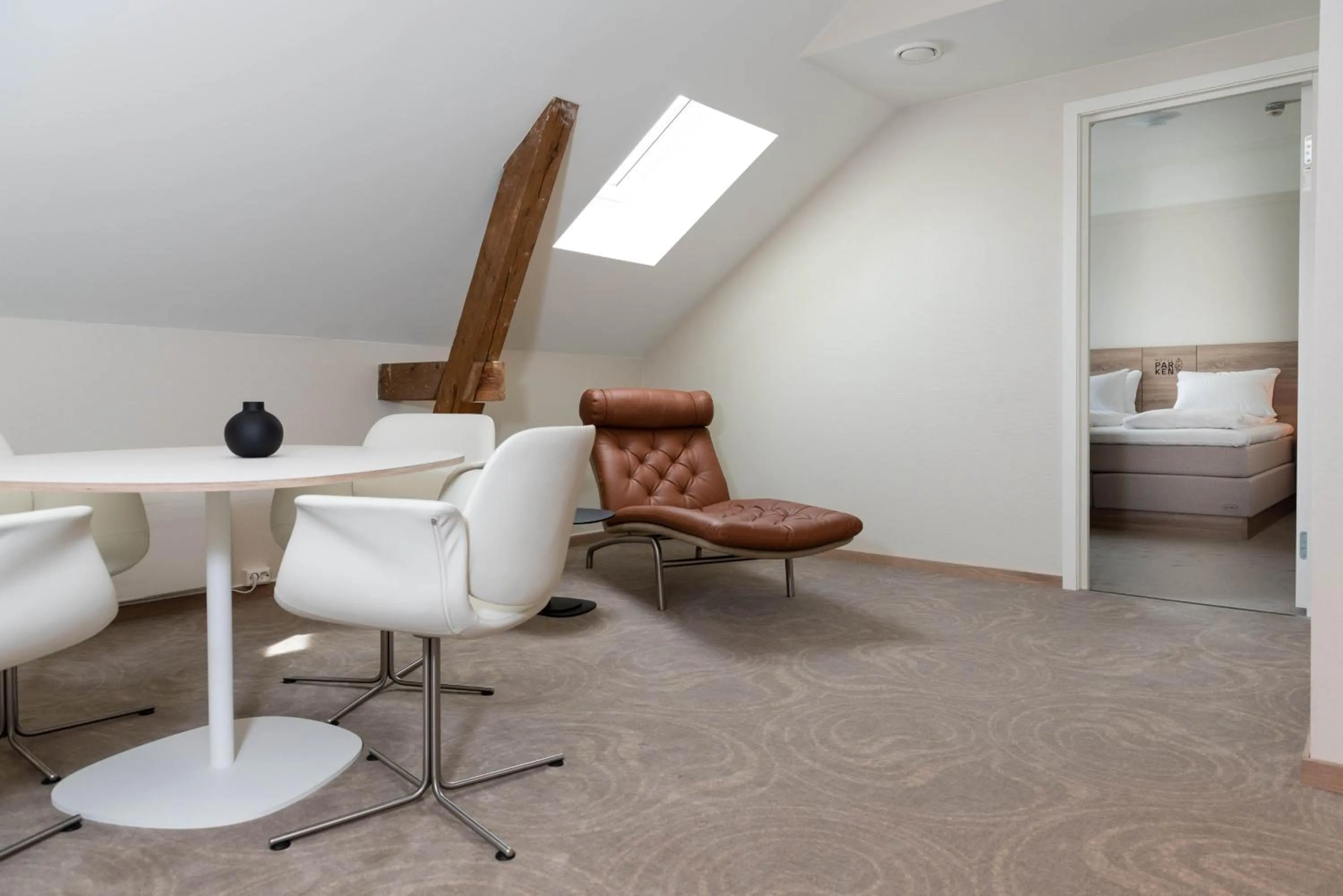 Living room in Thon Hotel Parken