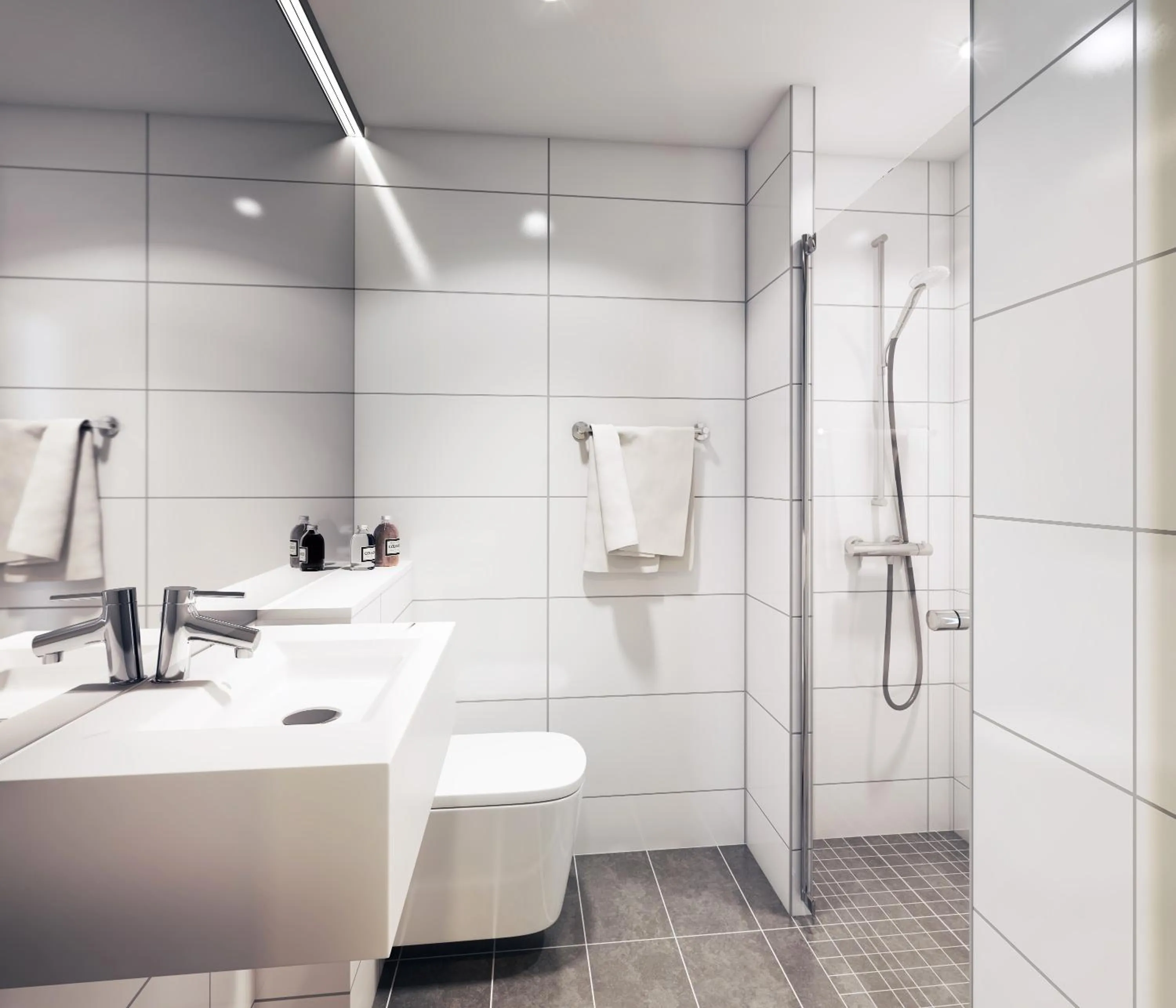 Bathroom in Thon Hotel Parken