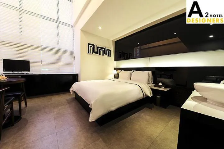 Bed in A2 Hotel Desingers