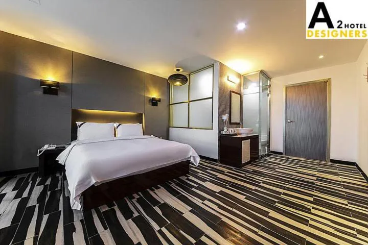Bed in A2 Hotel Desingers