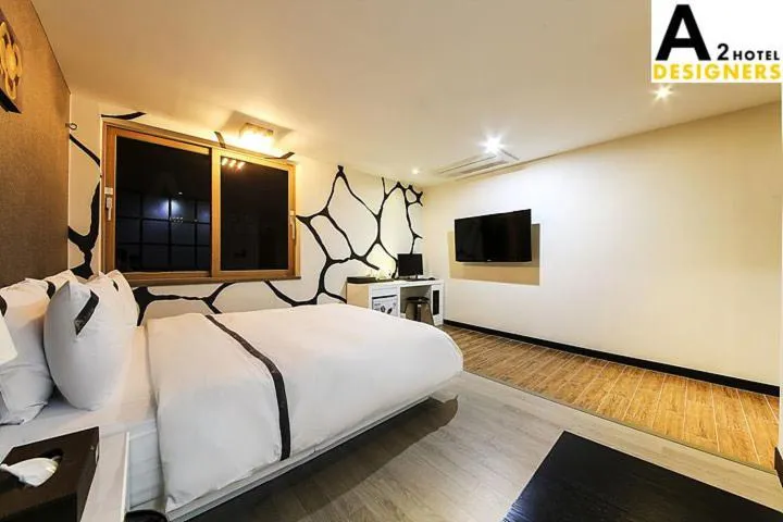 Bed in A2 Hotel Desingers
