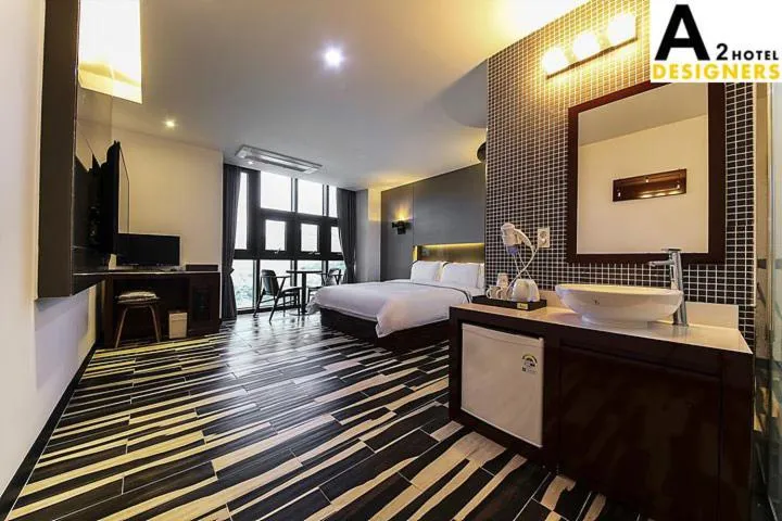 Bed in A2 Hotel Desingers