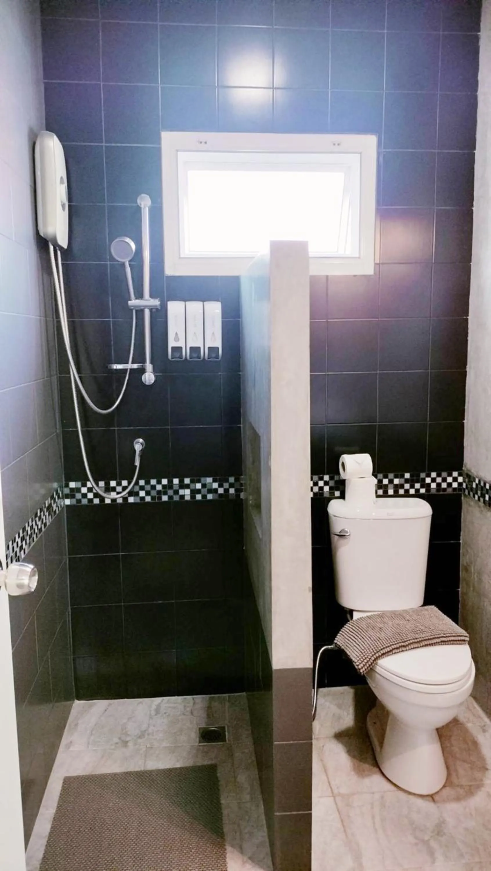 Shower in Villa Rajapruek Exclusive Entire Private 3 Villas rental near Airport