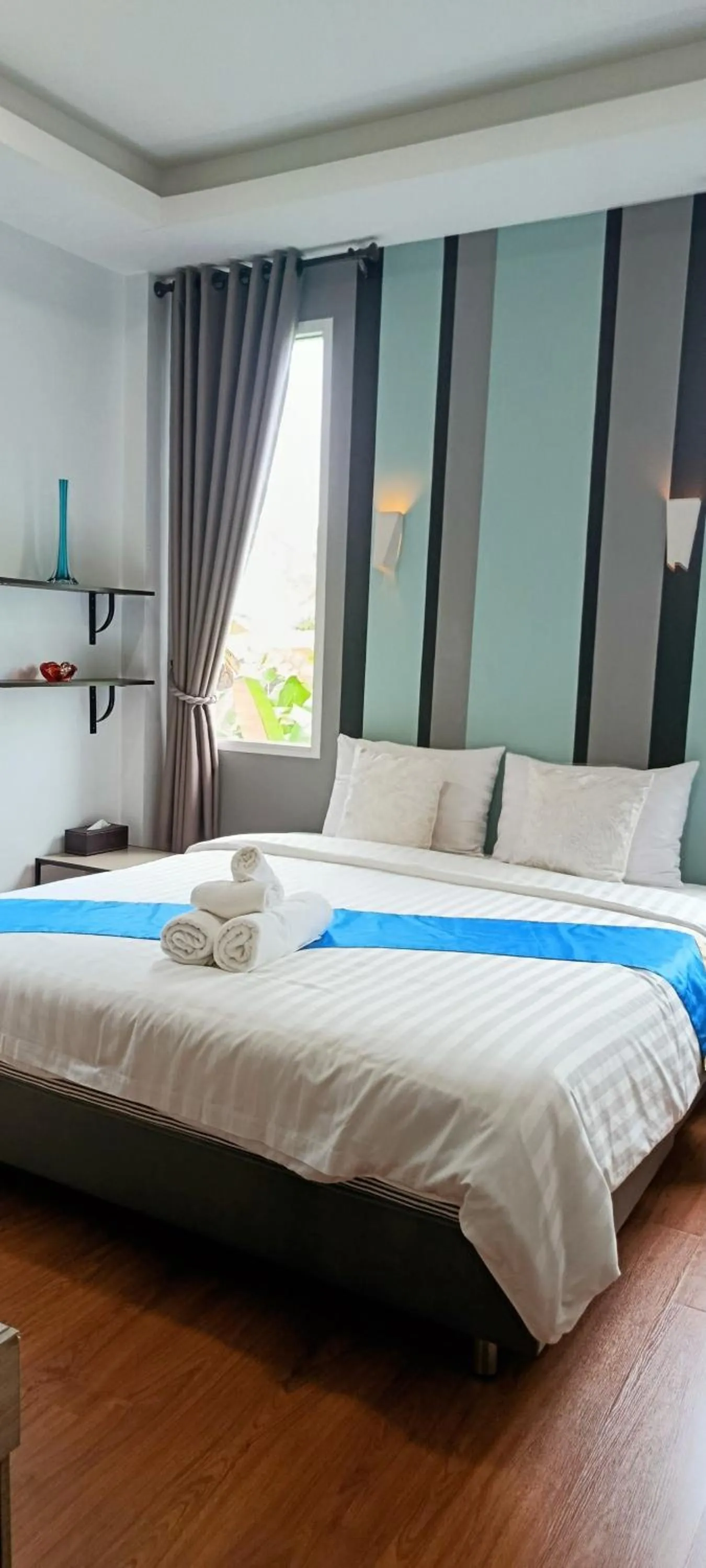 Bed in Villa Rajapruek Exclusive Entire Private 3 Villas rental near Airport