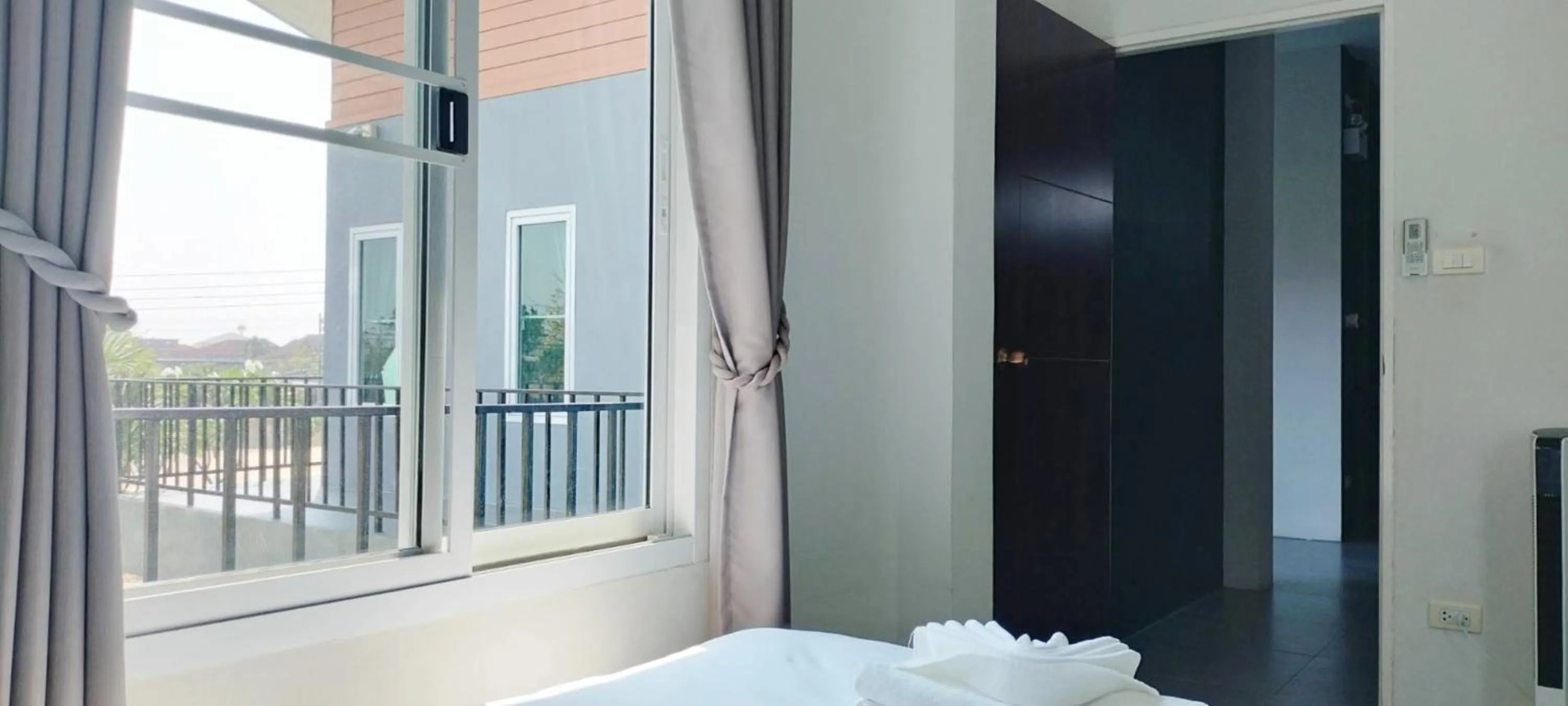 View (from property/room), Bed in Villa Rajapruek Exclusive Entire Private 3 Villas rental near Airport