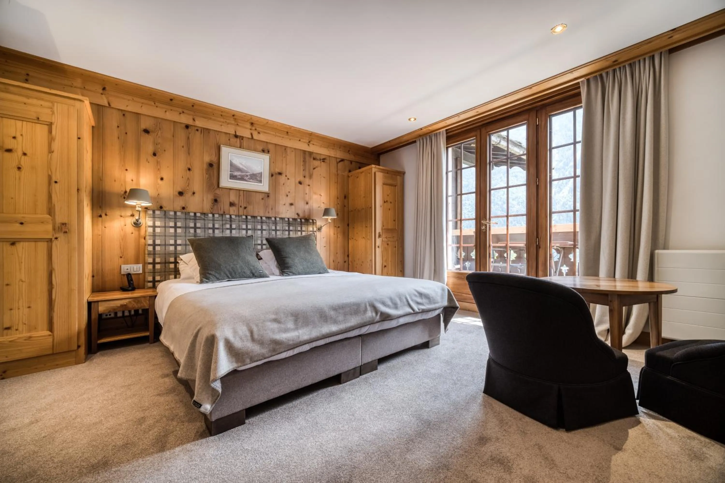 Bedroom, Bed in Auberge du Bois Prin