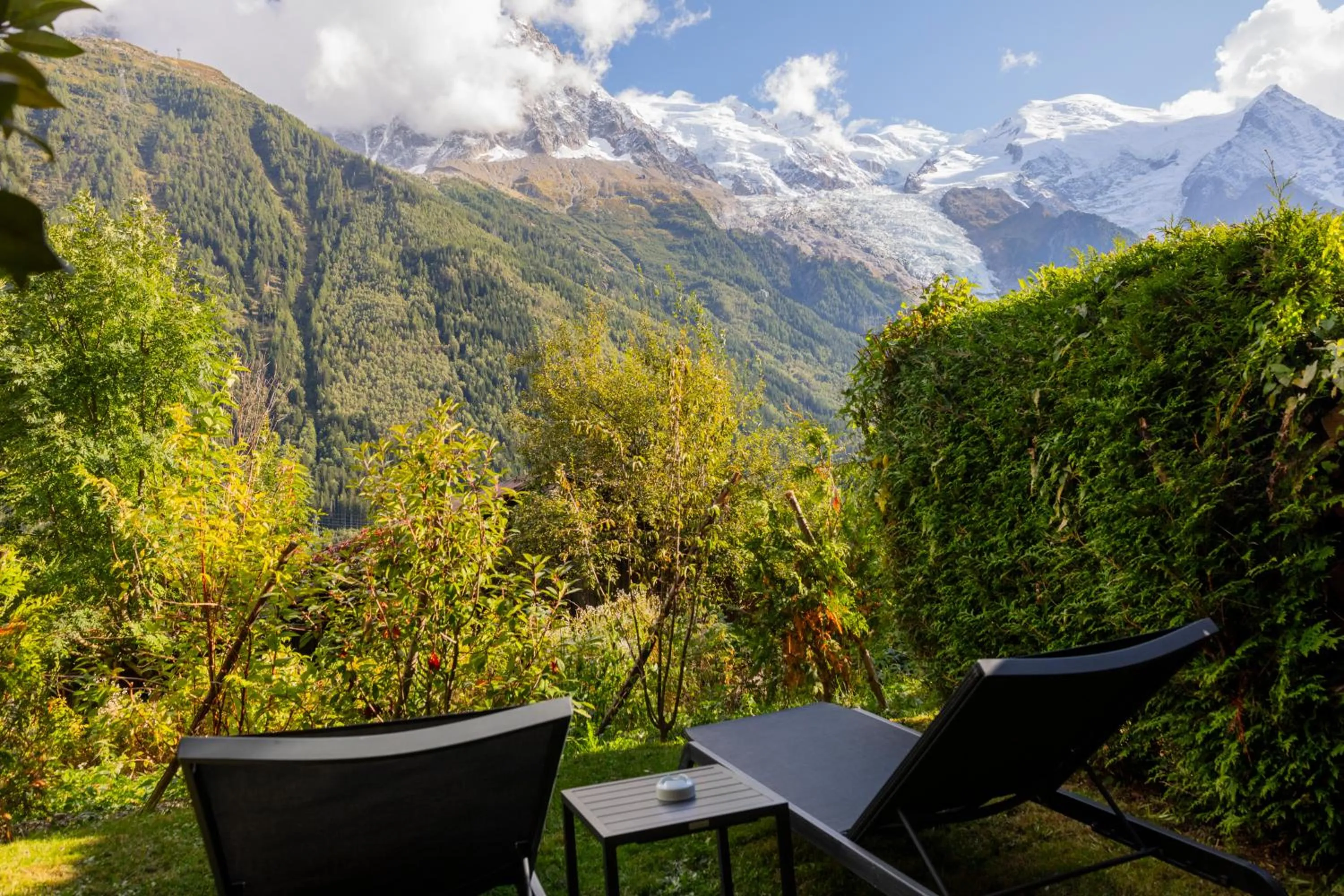 Garden in Auberge du Bois Prin