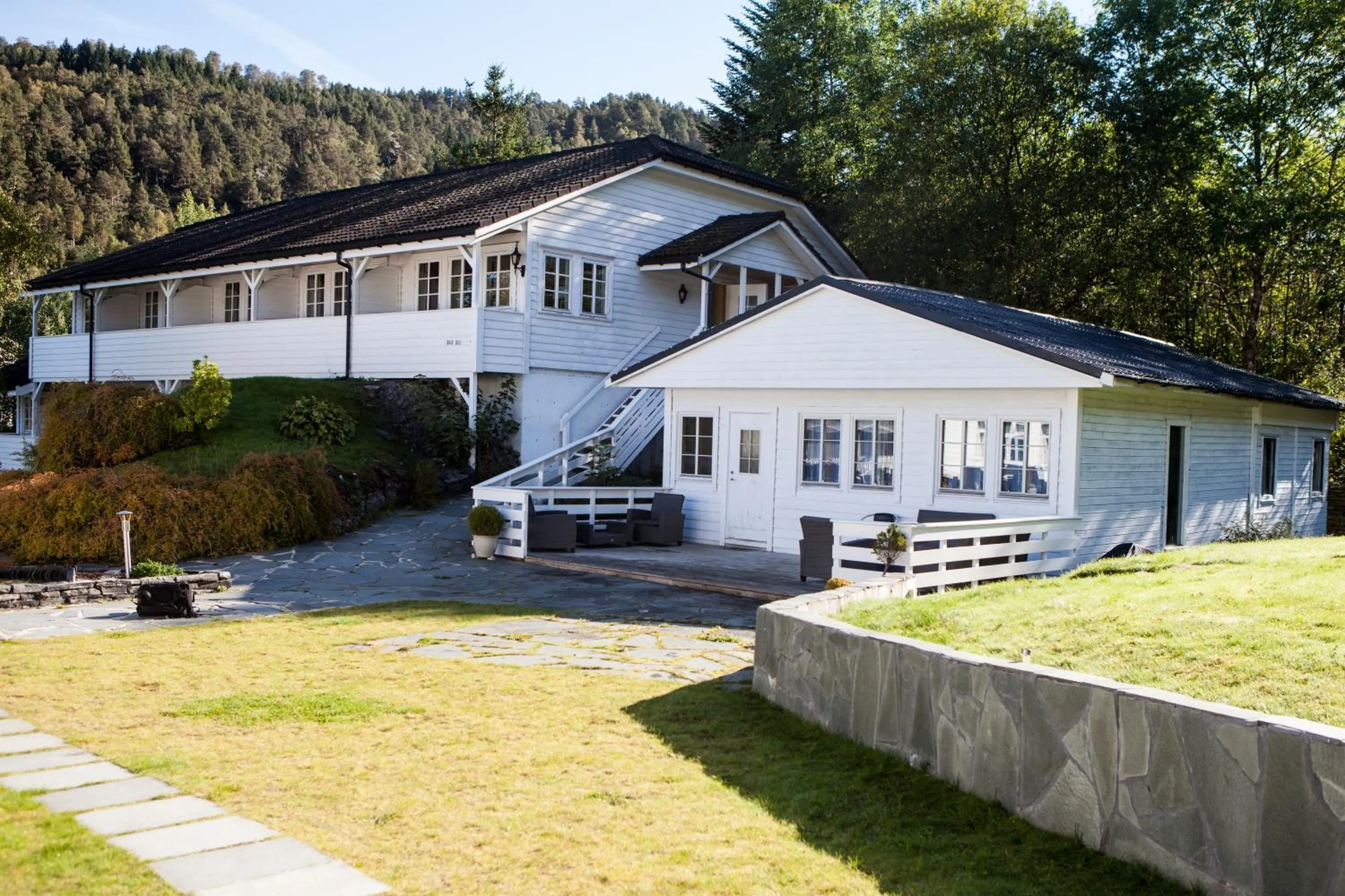 Property building in Fjordslottet Hotel