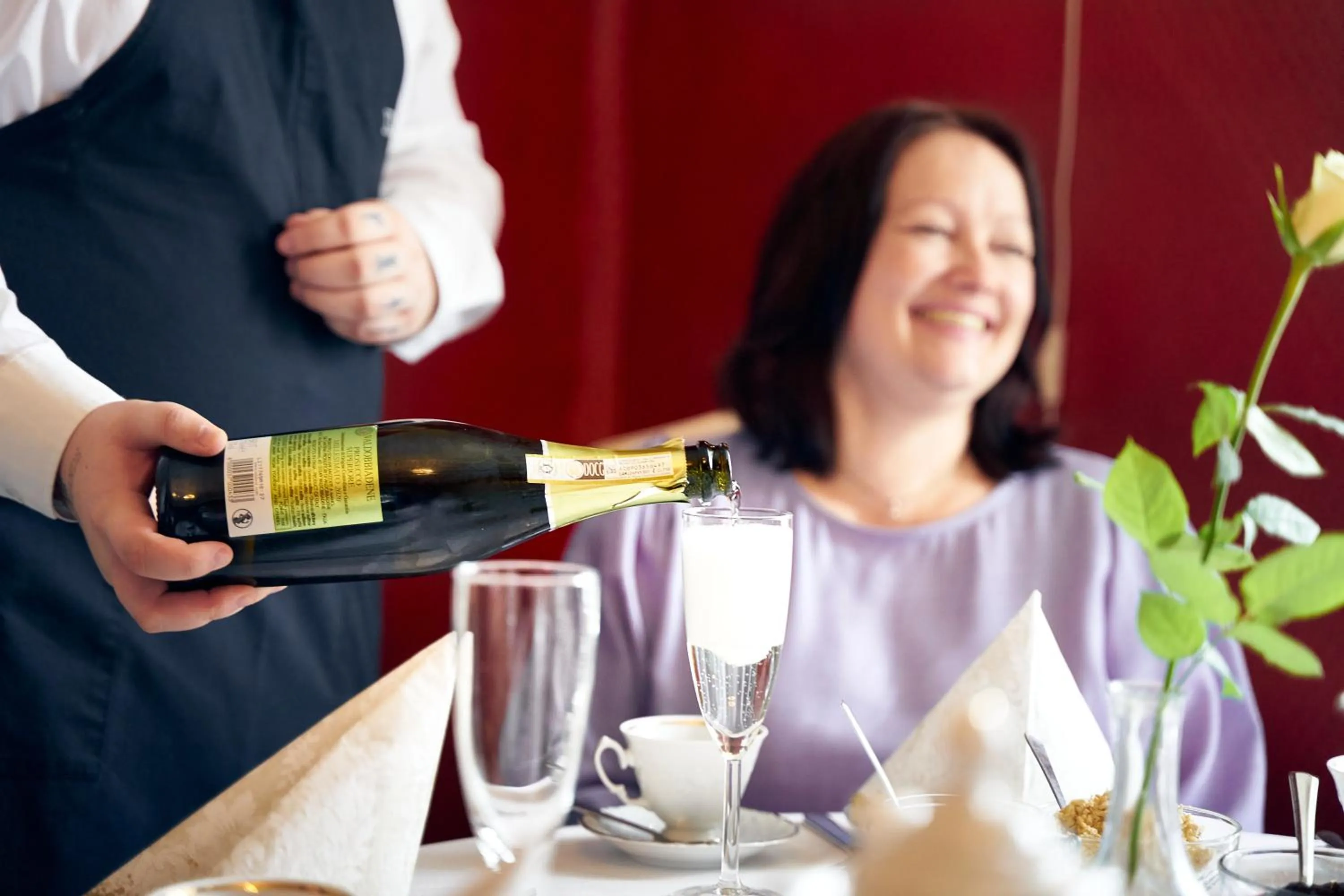 People in Fjordslottet Hotel