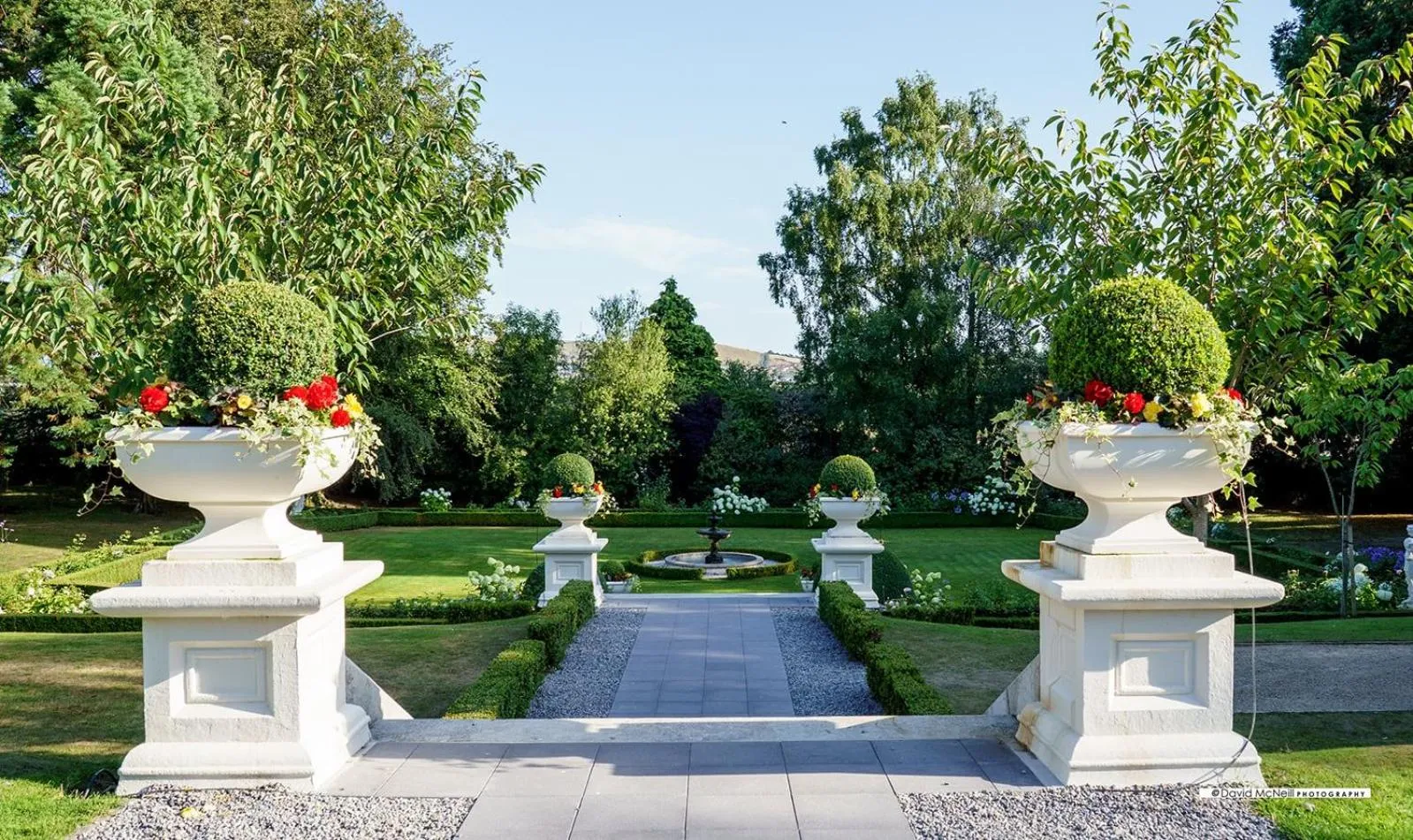 Garden in Tinakilly Country House Hotel