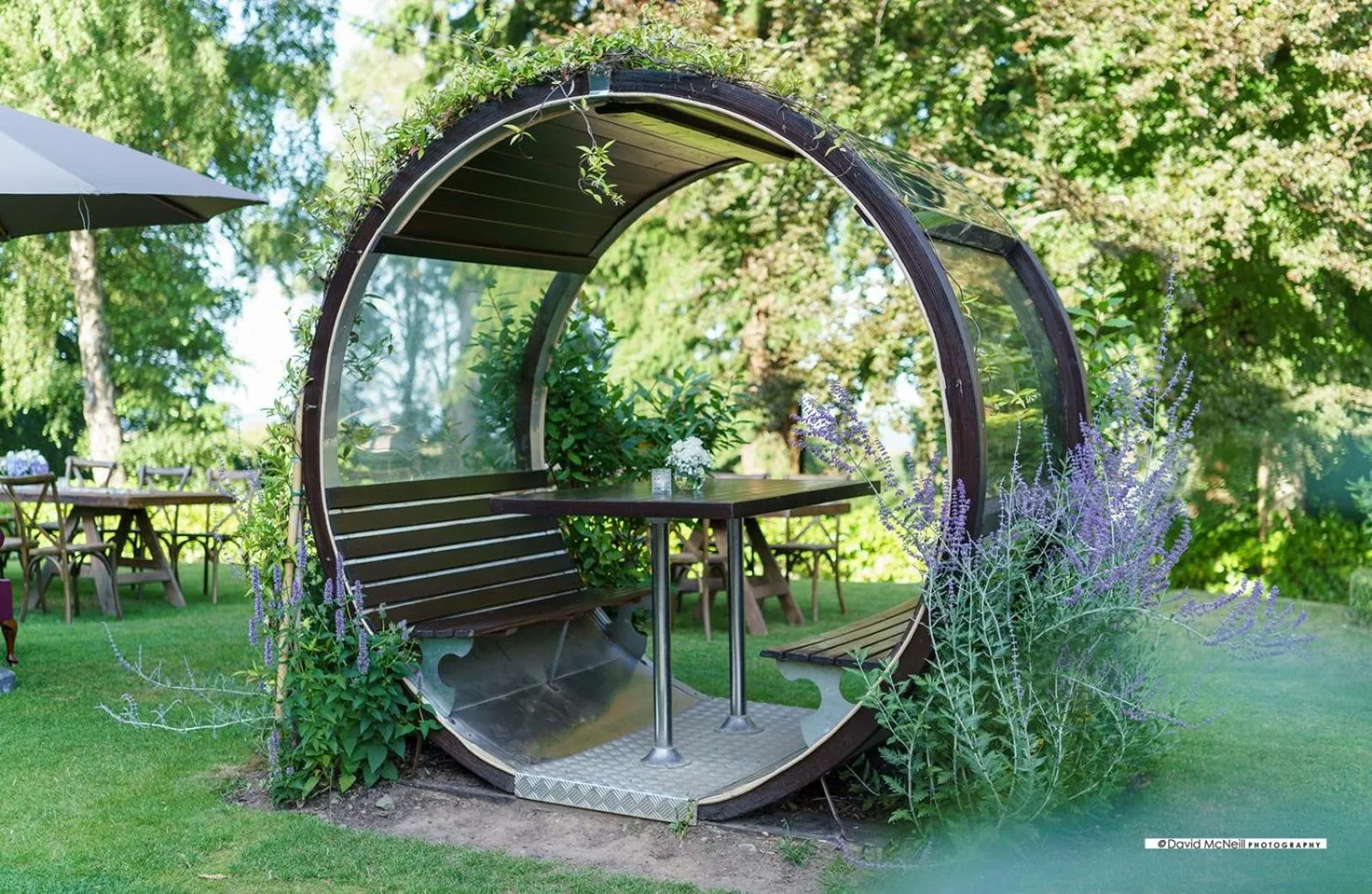 Garden in Tinakilly Country House Hotel